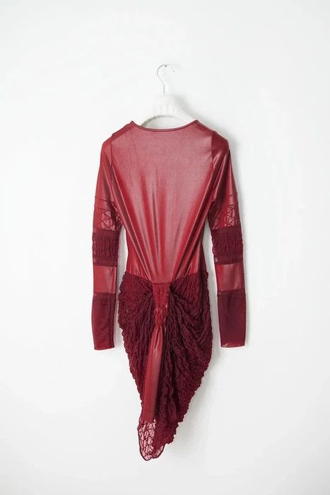 Helmut Lang AW92 red dress Size XS / US 0-2 / IT 36-38 - 3 Thumbnail