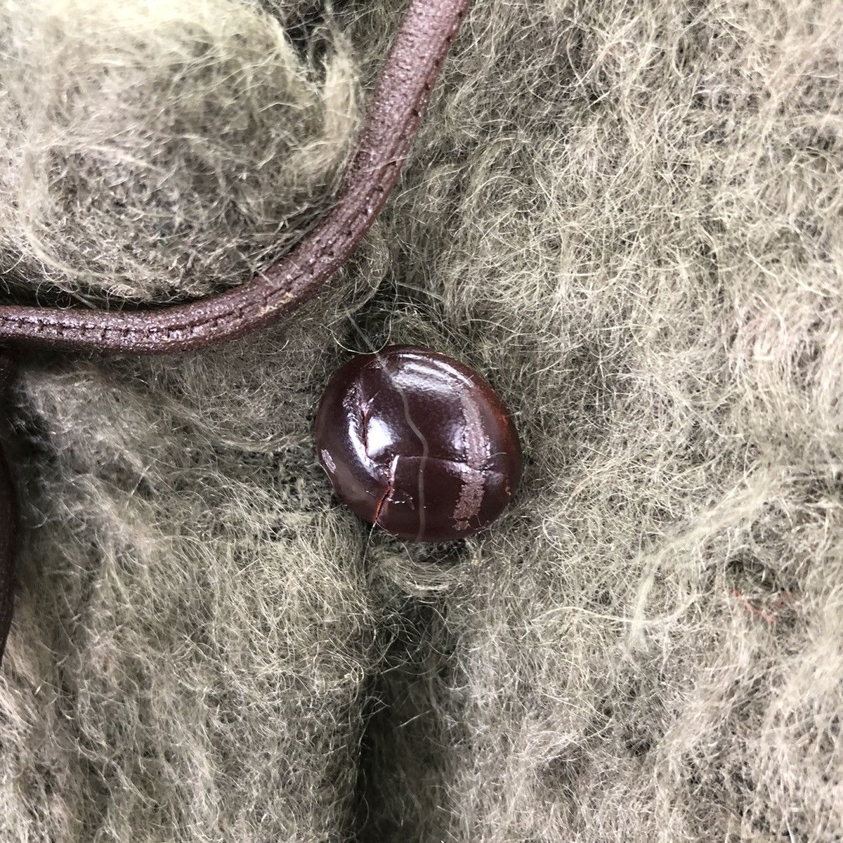 Japanese Brand Vintage Wool Mohair Cardigan Jacket by Bell-Femme Size US S / EU 44-46 / 1 - 8 Thumbnail