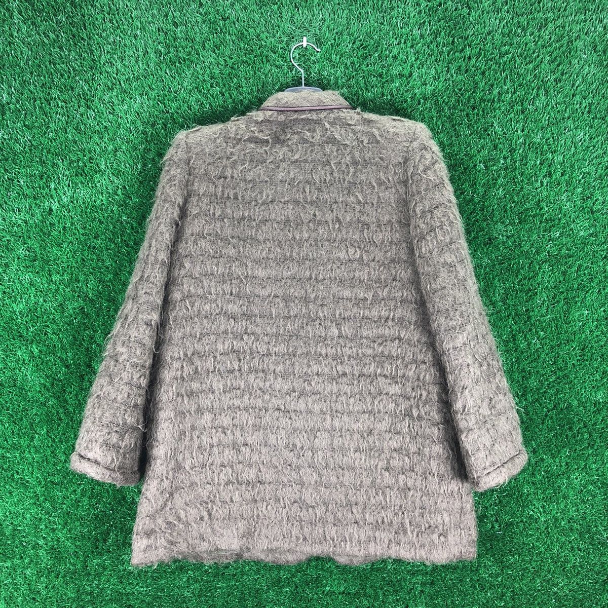 Japanese Brand Vintage Wool Mohair Cardigan Jacket by Bell-Femme Size US S / EU 44-46 / 1 - 5 Thumbnail