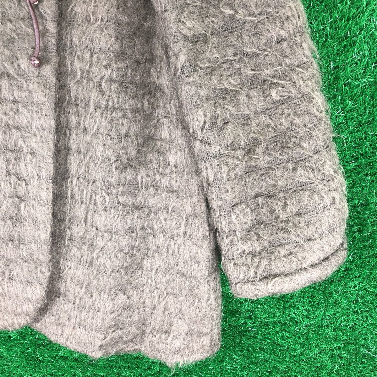 Japanese Brand Vintage Wool Mohair Cardigan Jacket by Bell-Femme Size US S / EU 44-46 / 1 - 3 Thumbnail