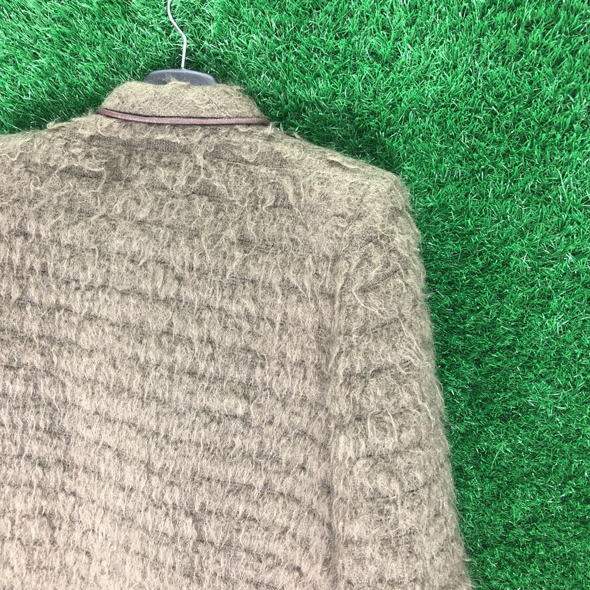 Japanese Brand Vintage Wool Mohair Cardigan Jacket by Bell-Femme Size US S / EU 44-46 / 1 - 6 Thumbnail