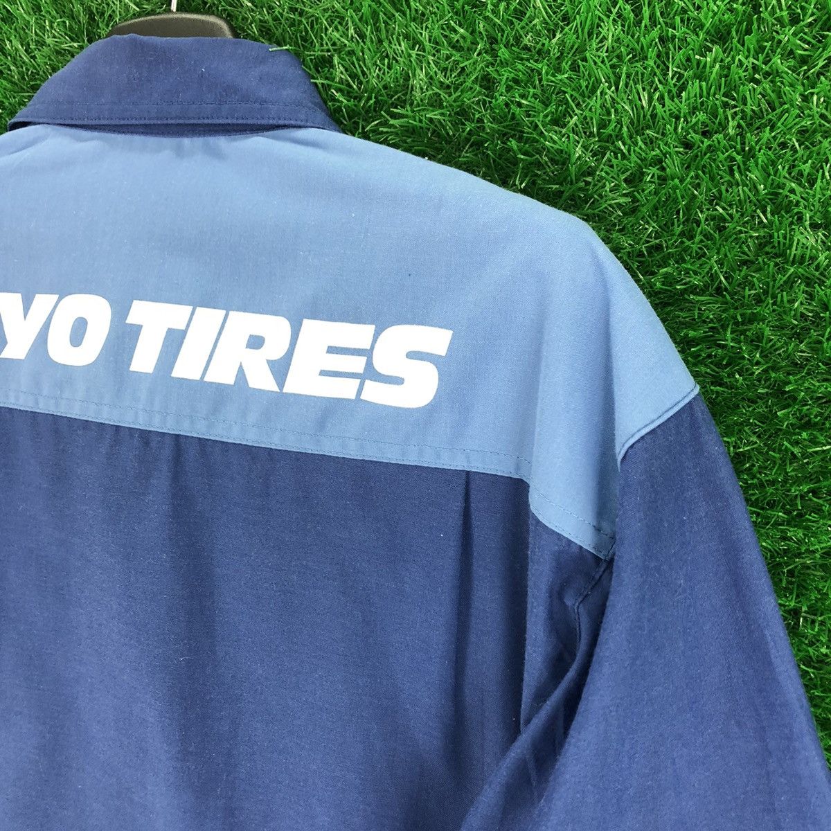 Uniform Wares Vintage 90's Flannel Worker Toyo Tires Factory Japan Size US M / EU 48-50 / 2 - 5 Thumbnail