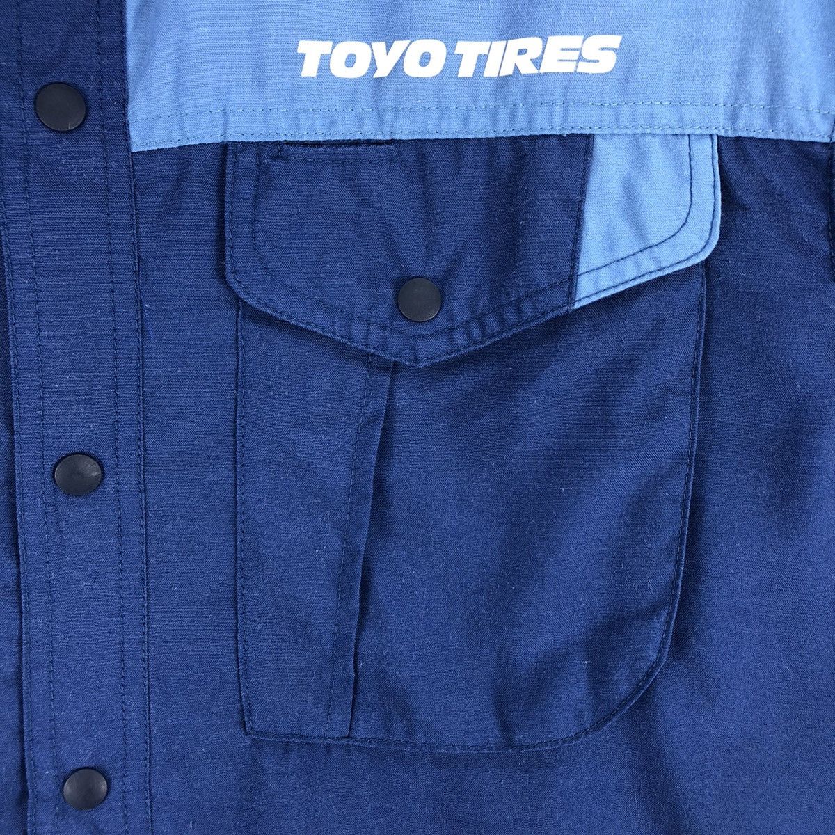 Uniform Wares Vintage 90's Flannel Worker Toyo Tires Factory Japan Size US M / EU 48-50 / 2 - 8 Thumbnail