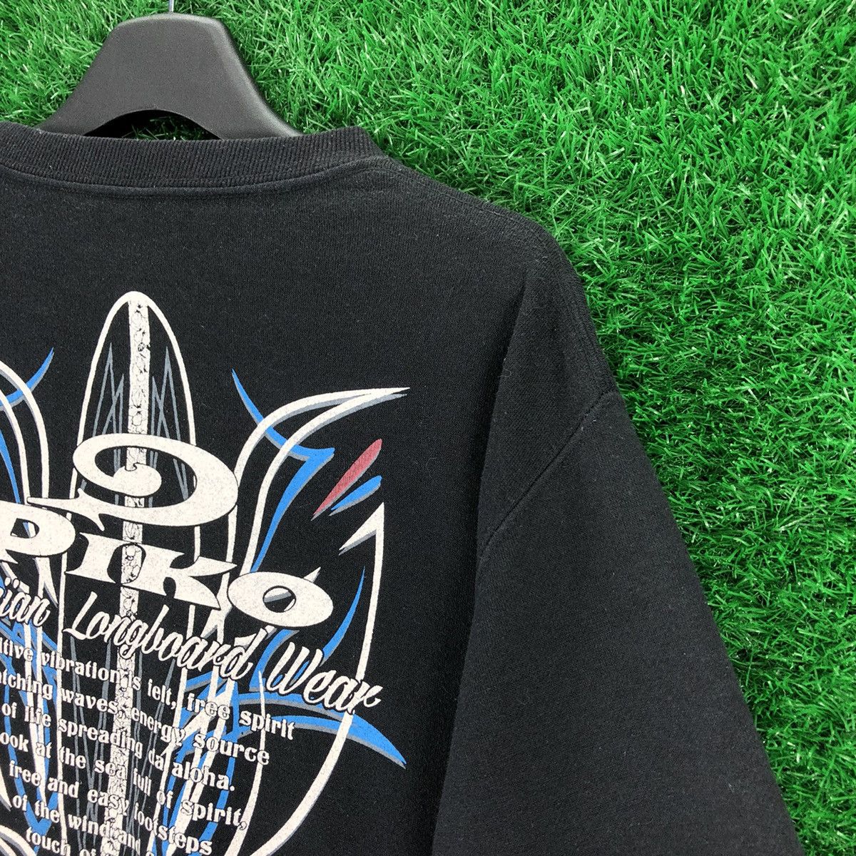 Vintage Vintage Piko Hawaiian Longboard Wear Sweatshirt Size US M / EU 48-50 / 2 - 5 Thumbnail