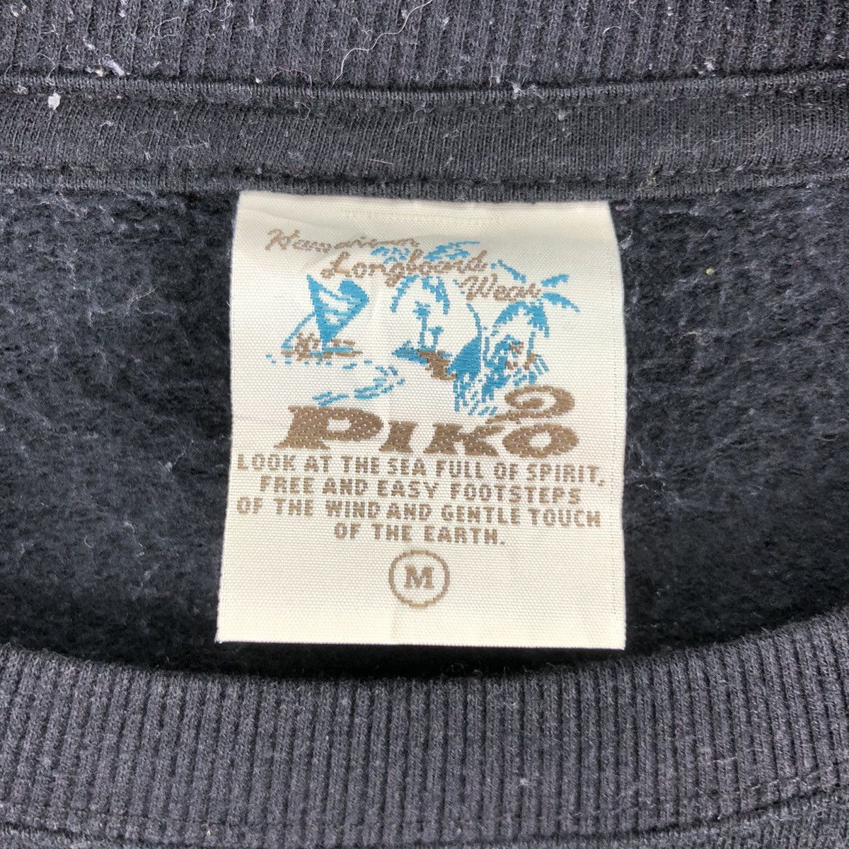 Vintage Vintage Piko Hawaiian Longboard Wear Sweatshirt Size US M / EU 48-50 / 2 - 11 Thumbnail