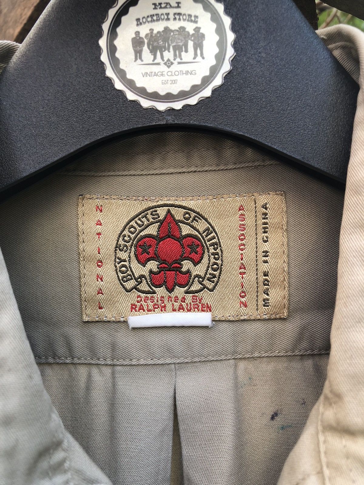Ralph Lauren Vintage 90's Ralph Lauren Boy Scout Of Nippon Shirts Size US S / EU 44-46 / 1 - 11 Thumbnail