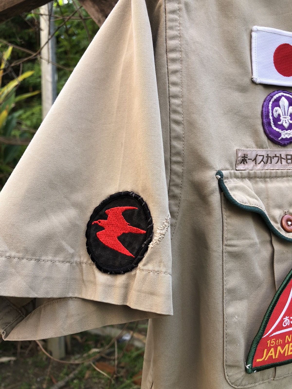 Ralph Lauren Vintage 90's Ralph Lauren Boy Scout Of Nippon Shirts Size US S / EU 44-46 / 1 - 9 Thumbnail