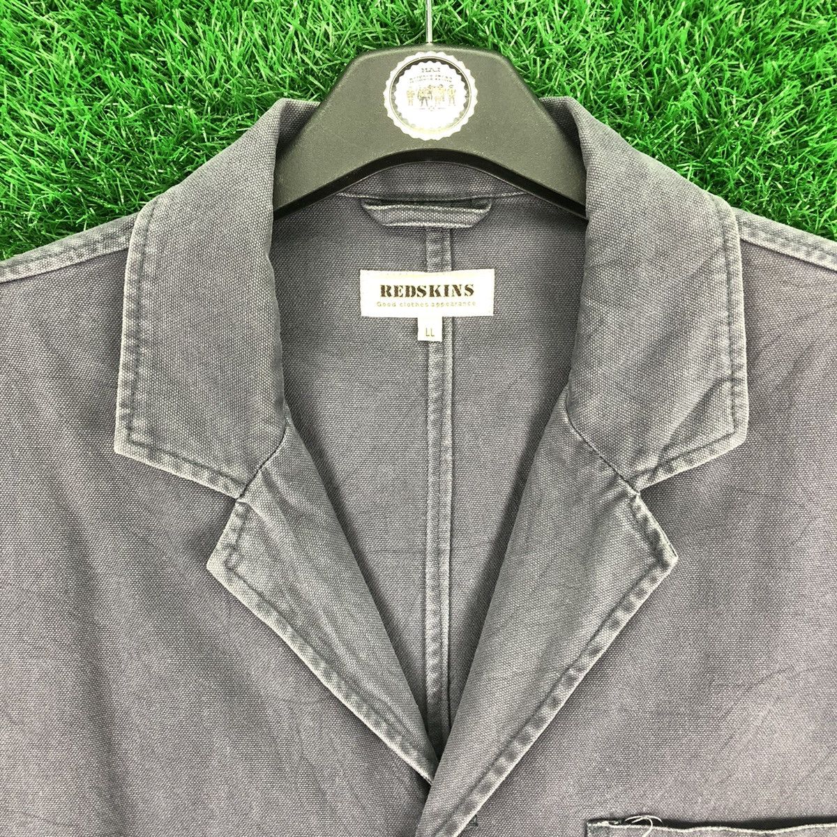 NFL Vintage 90's Redskins Chore Jacket Workwear Size US XL / EU 56 / 4 - 7 Thumbnail