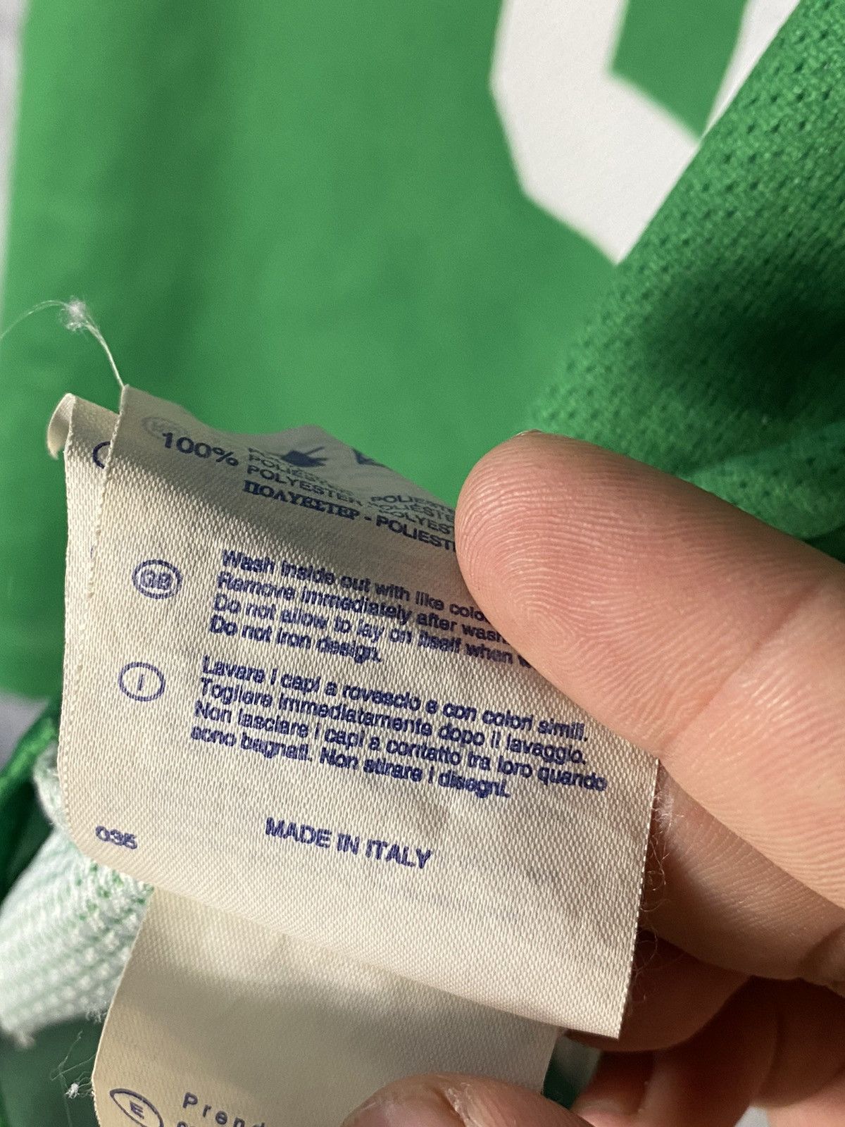 Champion × NBA × Vintage Vintage Champion Boston Celtics Jersey NBA #5 Kevin Garnett Size US M / EU 48-50 / 2 - 7 Thumbnail