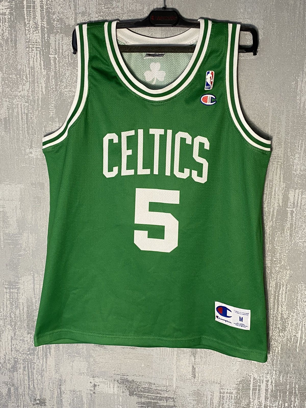 Champion × NBA × Vintage Vintage Champion Boston Celtics Jersey NBA #5 Kevin Garnett Size US M / EU 48-50 / 2 - 1 Thumbnail