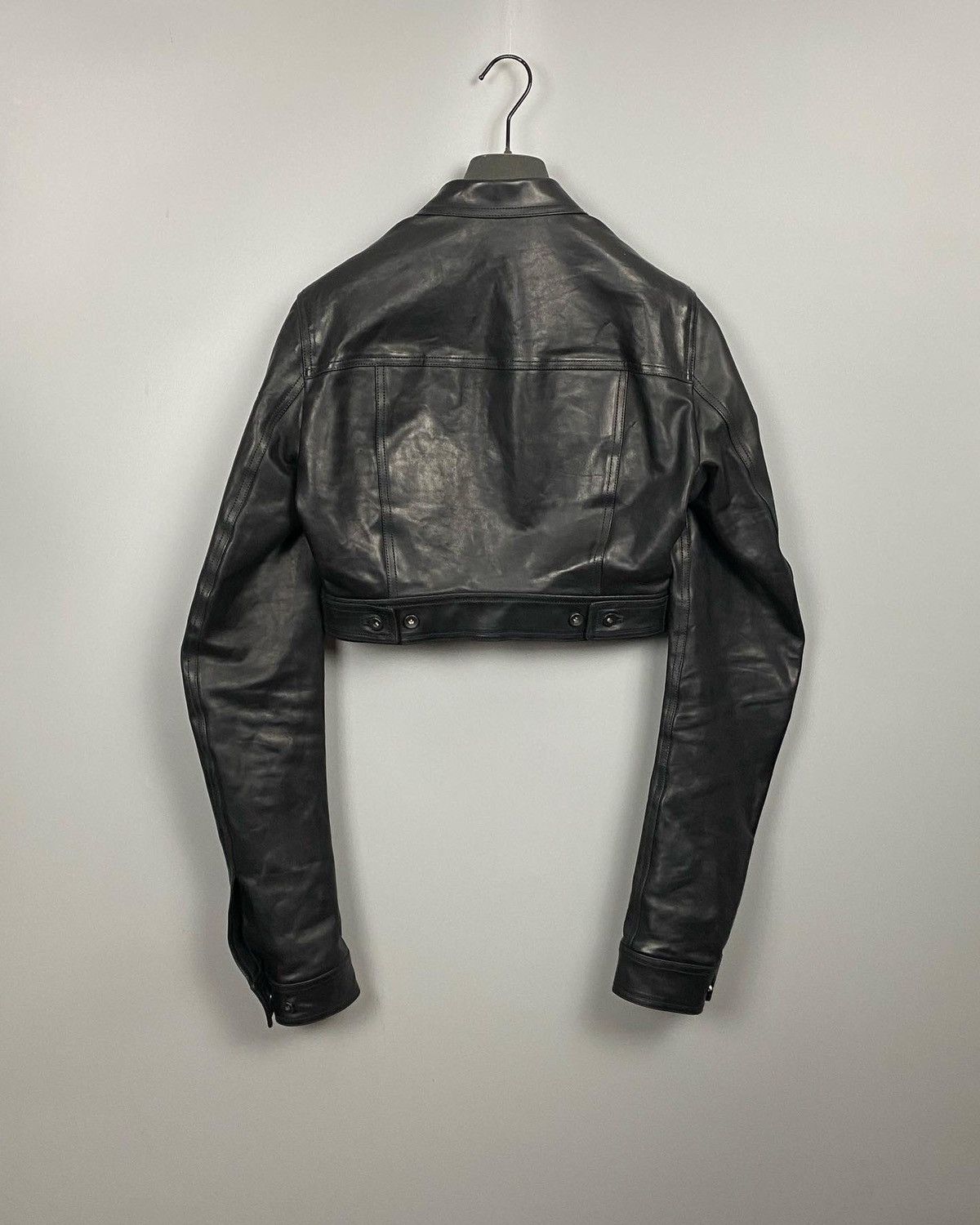 Rick Owens SS18 ‘DIRT’ 1:1 Runway Horse Leather Little Joe Jacket Size US M / EU 48-50 / 2 - 5 Thumbnail