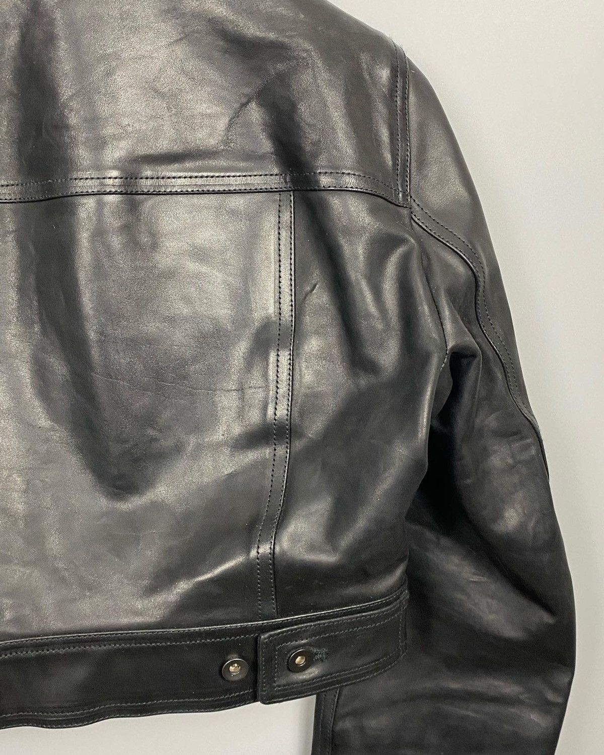 Rick Owens SS18 ‘DIRT’ 1:1 Runway Horse Leather Little Joe Jacket Size US M / EU 48-50 / 2 - 7 Thumbnail