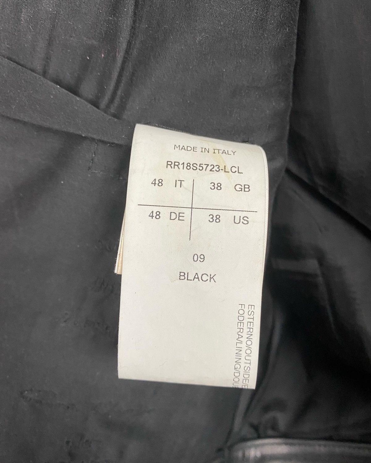 Rick Owens SS18 ‘DIRT’ 1:1 Runway Horse Leather Little Joe Jacket Size US M / EU 48-50 / 2 - 9 Thumbnail