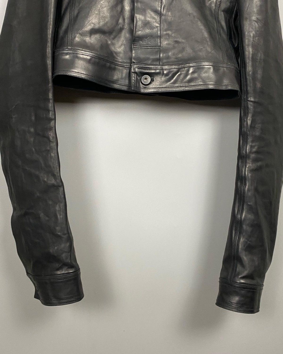 Rick Owens SS18 ‘DIRT’ 1:1 Runway Horse Leather Little Joe Jacket Size US M / EU 48-50 / 2 - 3 Thumbnail