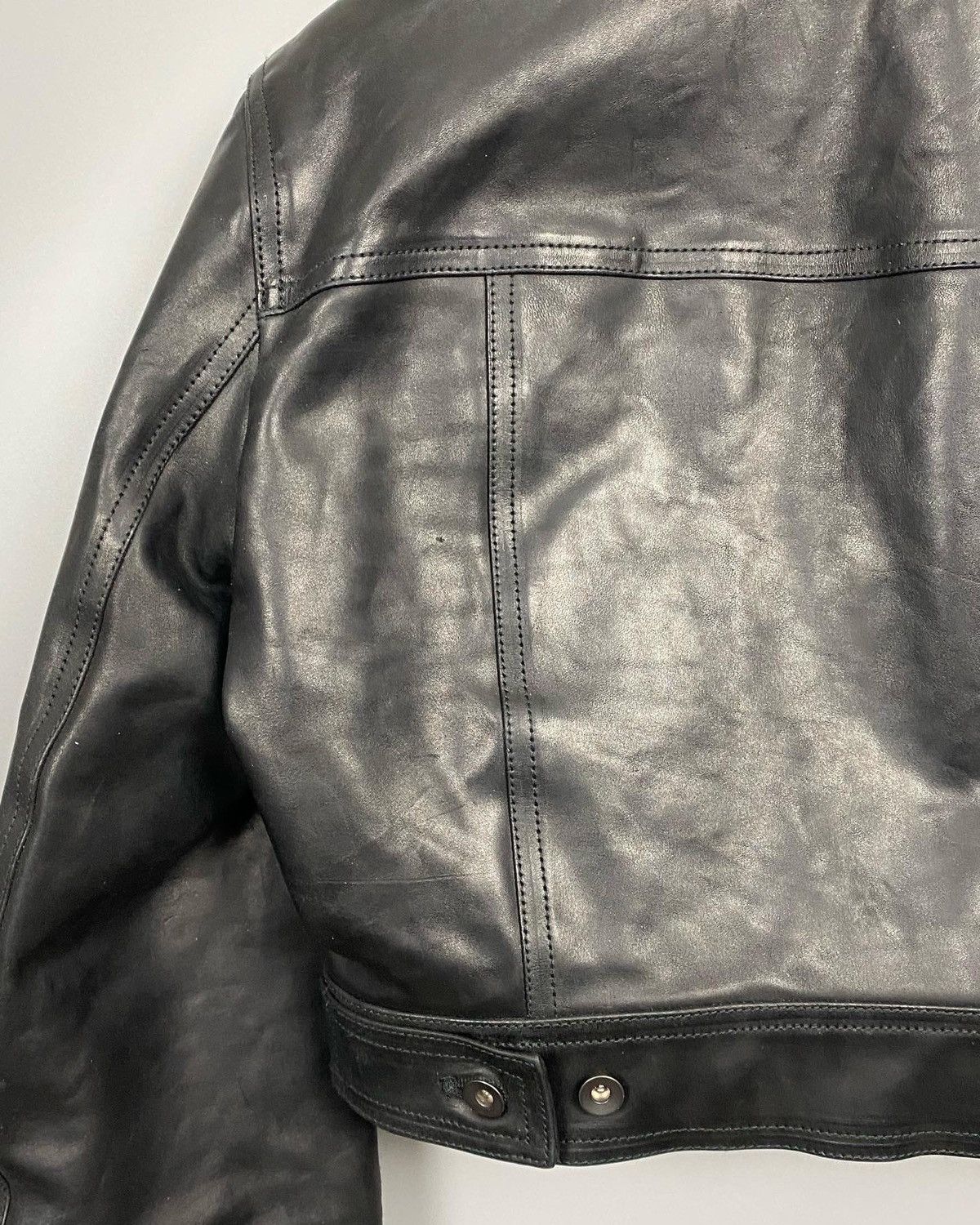 Rick Owens SS18 ‘DIRT’ 1:1 Runway Horse Leather Little Joe Jacket Size US M / EU 48-50 / 2 - 6 Thumbnail