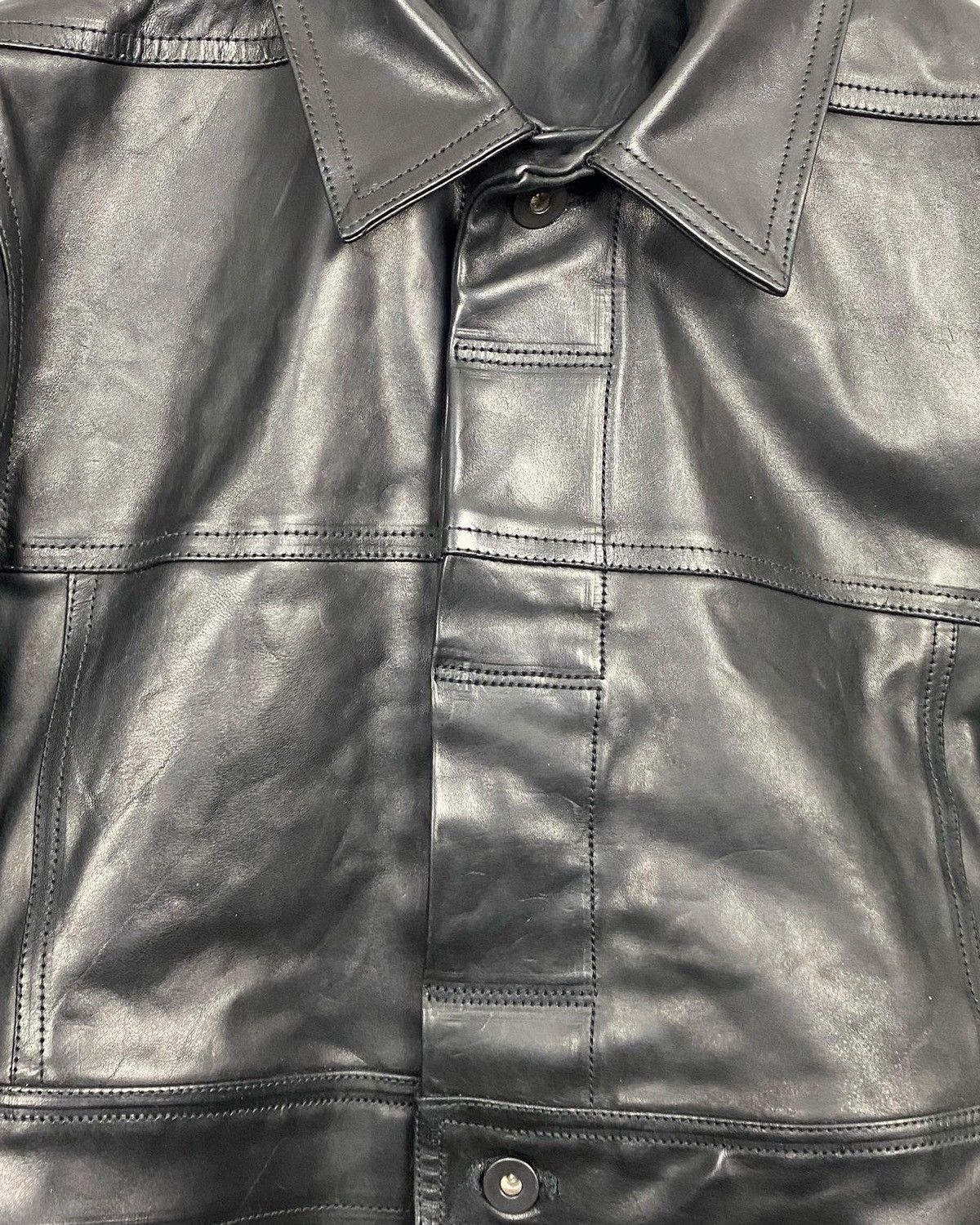 Rick Owens SS18 ‘DIRT’ 1:1 Runway Horse Leather Little Joe Jacket Size US M / EU 48-50 / 2 - 4 Thumbnail