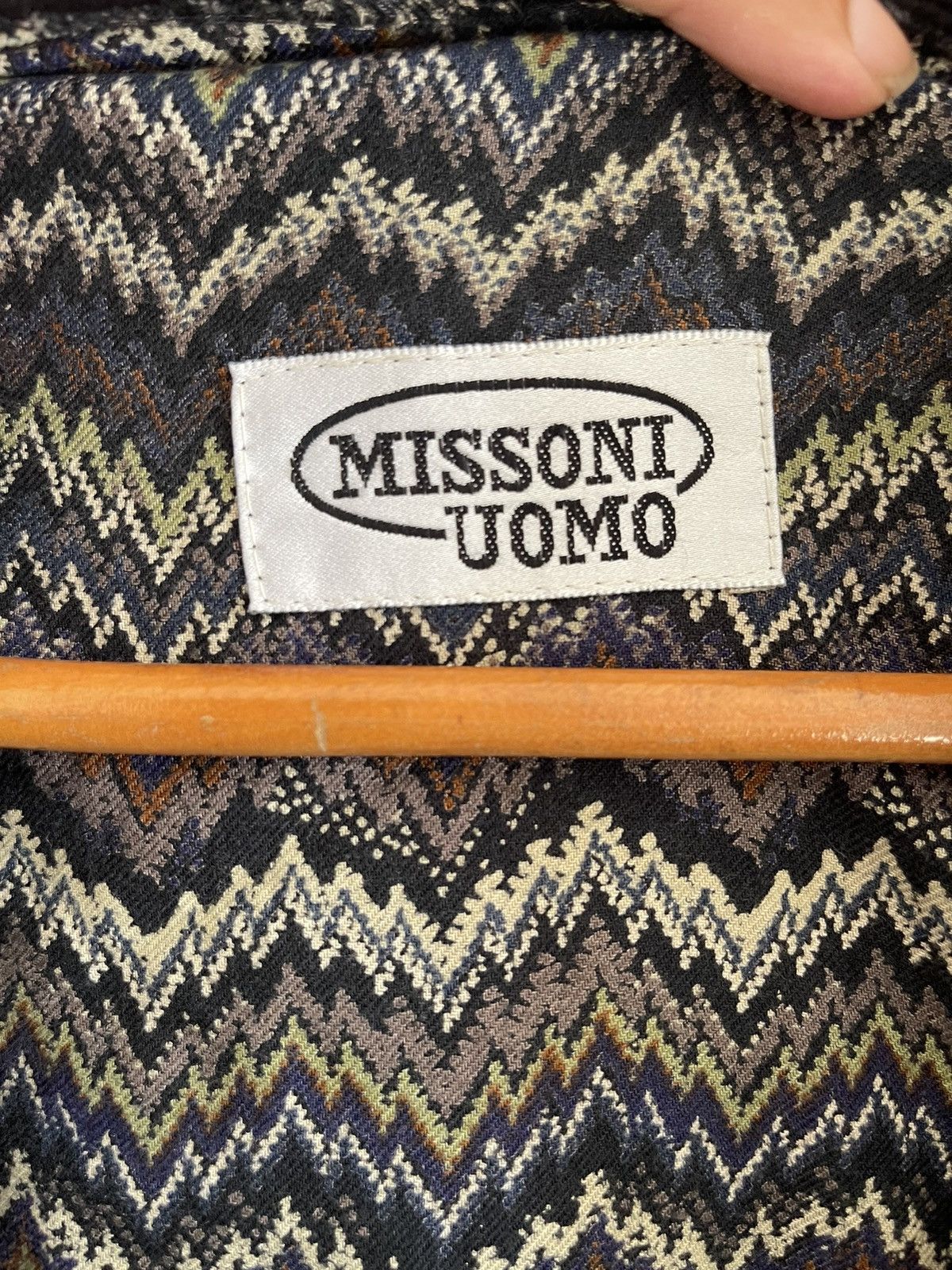 Missoni × Vintage ✅OFFER YOU🔥Vintage Hooded Jacket MISSONI Italy Size US XL / EU 56 / 4 - 4 Thumbnail