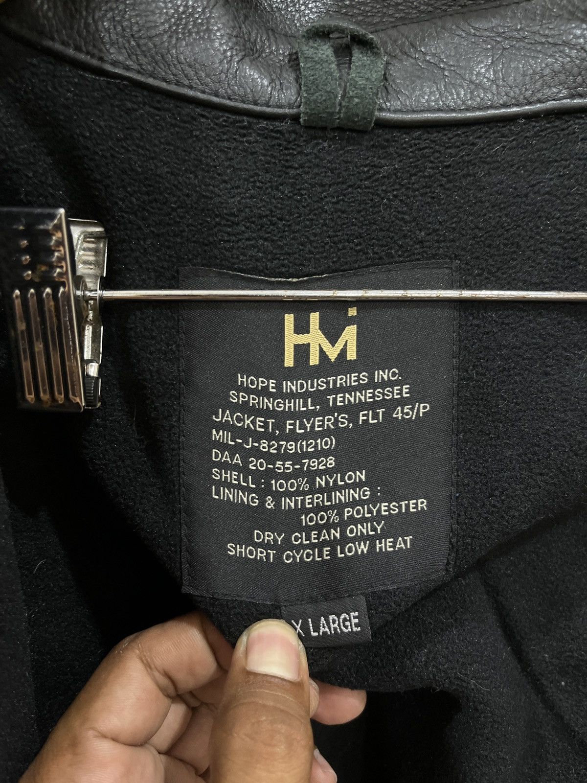 Hope (Jjjj). 🔥RARE HOPE INDUSTRIES FLIGHT JACKET Size US XL / EU 56 / 4 - 10 Thumbnail