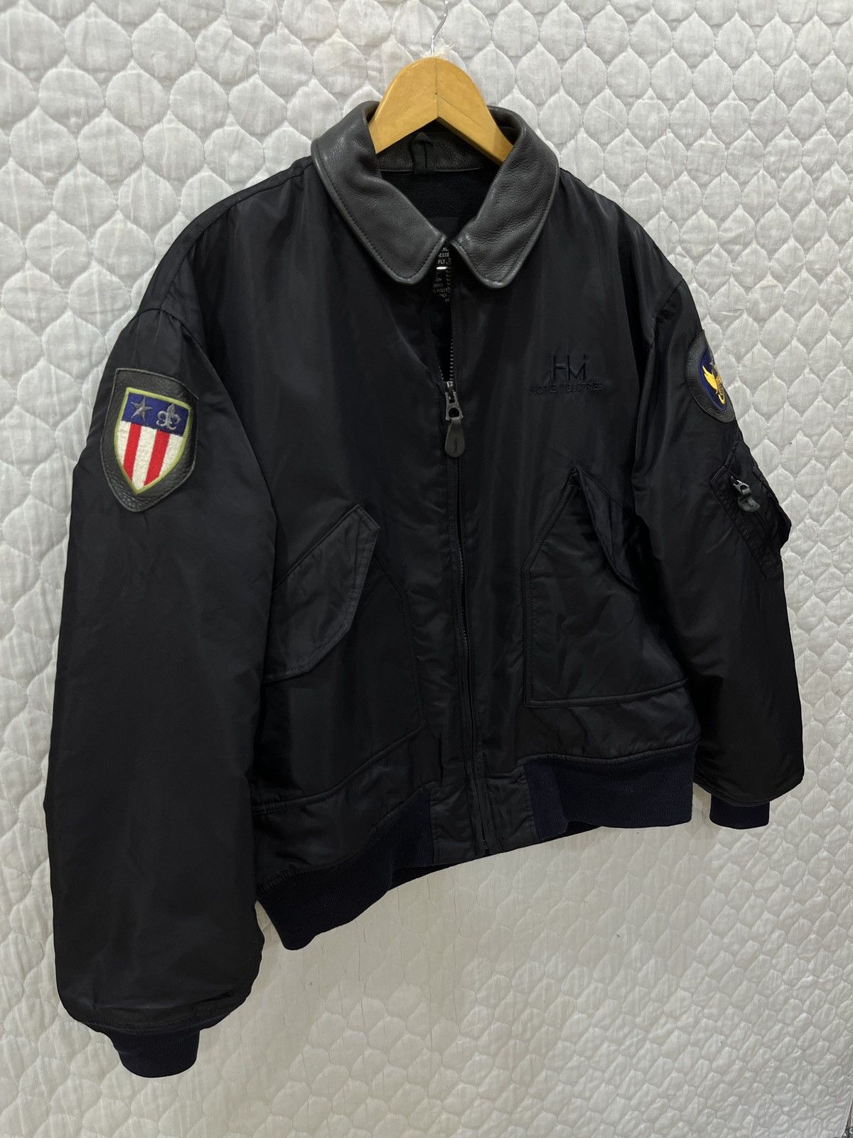 Hope (Jjjj). 🔥RARE HOPE INDUSTRIES FLIGHT JACKET Size US XL / EU 56 / 4 - 3 Thumbnail