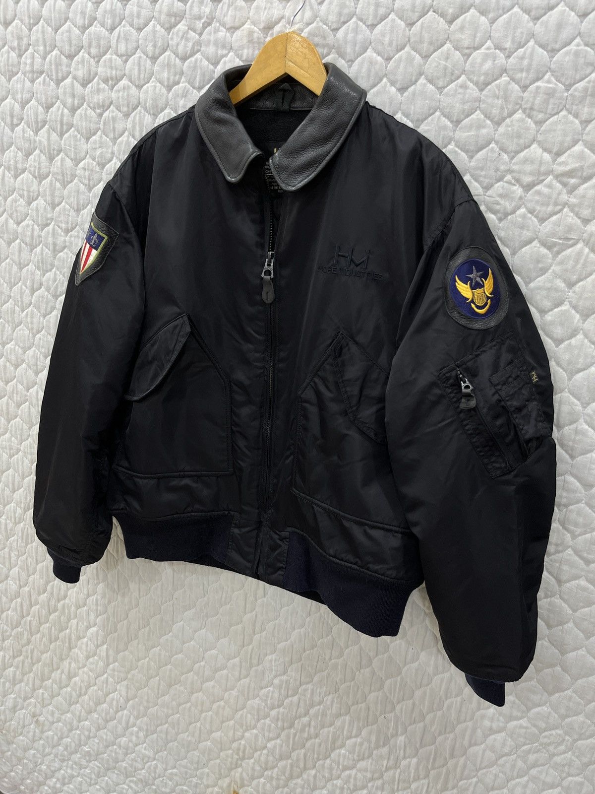 Hope (Jjjj). 🔥RARE HOPE INDUSTRIES FLIGHT JACKET Size US XL / EU 56 / 4 - 2 Thumbnail