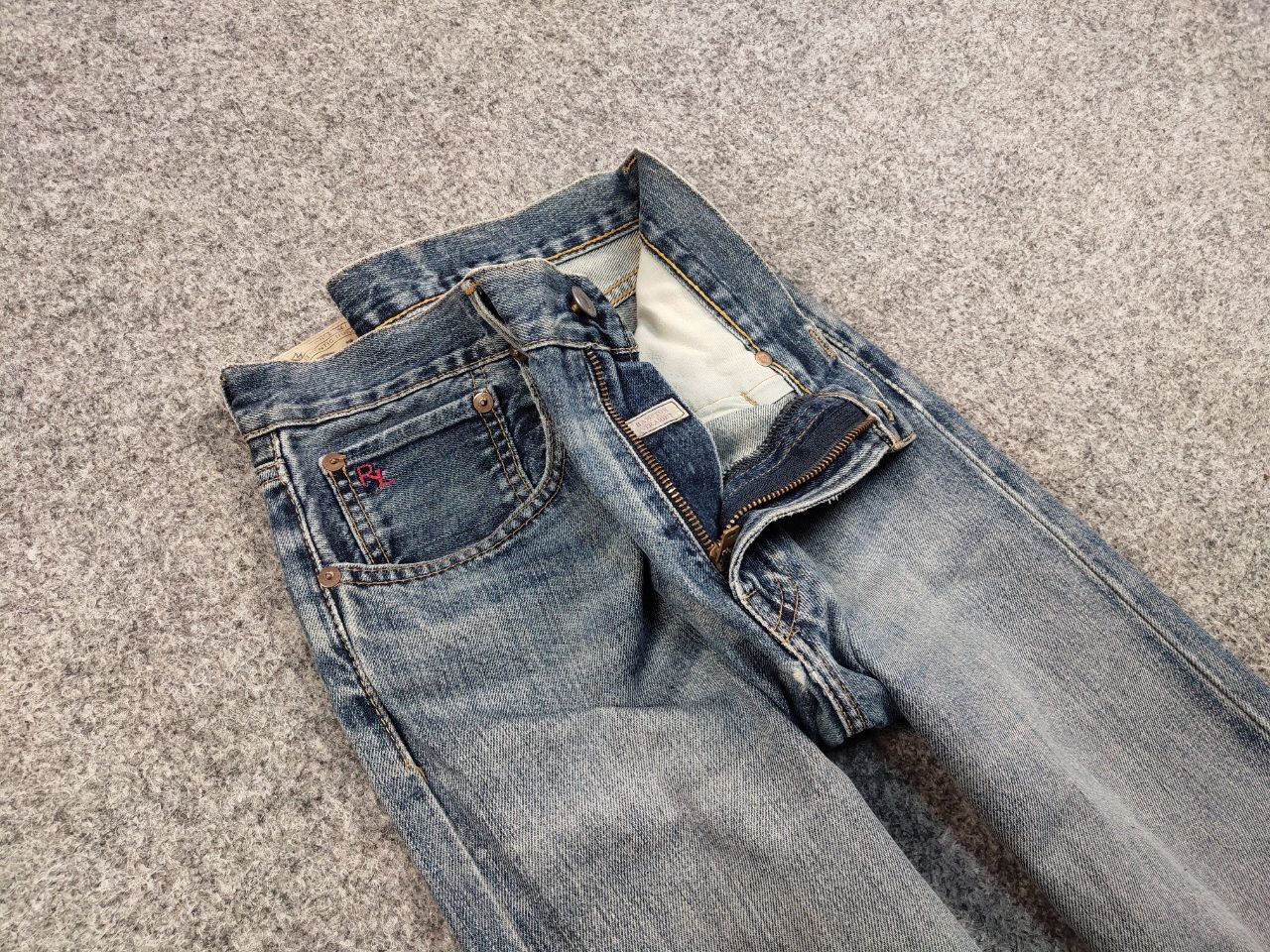 Polo Ralph Lauren Vintage 90s Polo Ralph Lauren Distressed Washed Denim Jeans Size US 32 / EU 48 - 13 Thumbnail