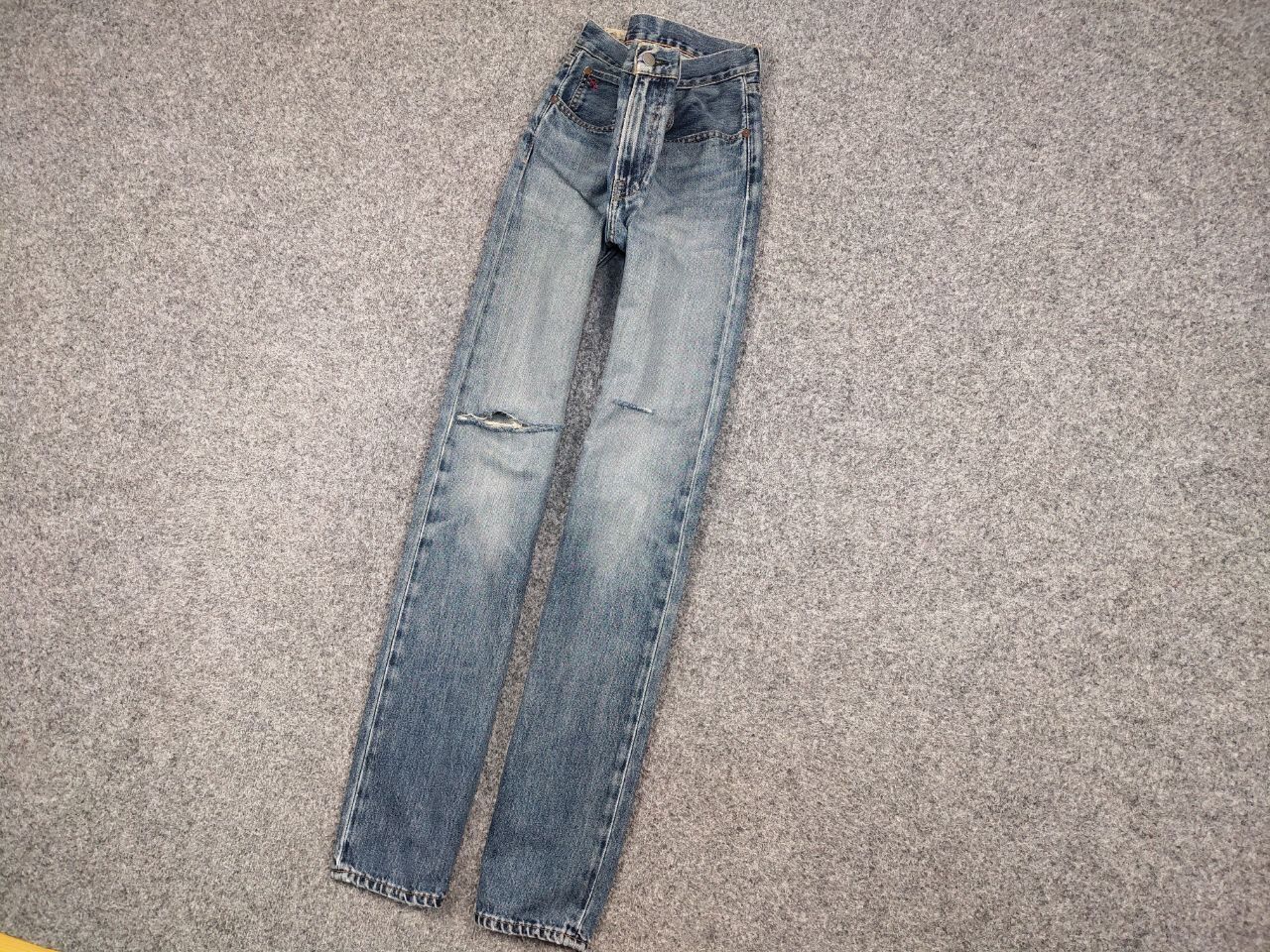 Polo Ralph Lauren Vintage 90s Polo Ralph Lauren Distressed Washed Denim Jeans Size US 32 / EU 48 - 4 Thumbnail