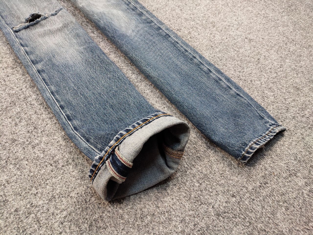 Polo Ralph Lauren Vintage 90s Polo Ralph Lauren Distressed Washed Denim Jeans Size US 32 / EU 48 - 11 Thumbnail
