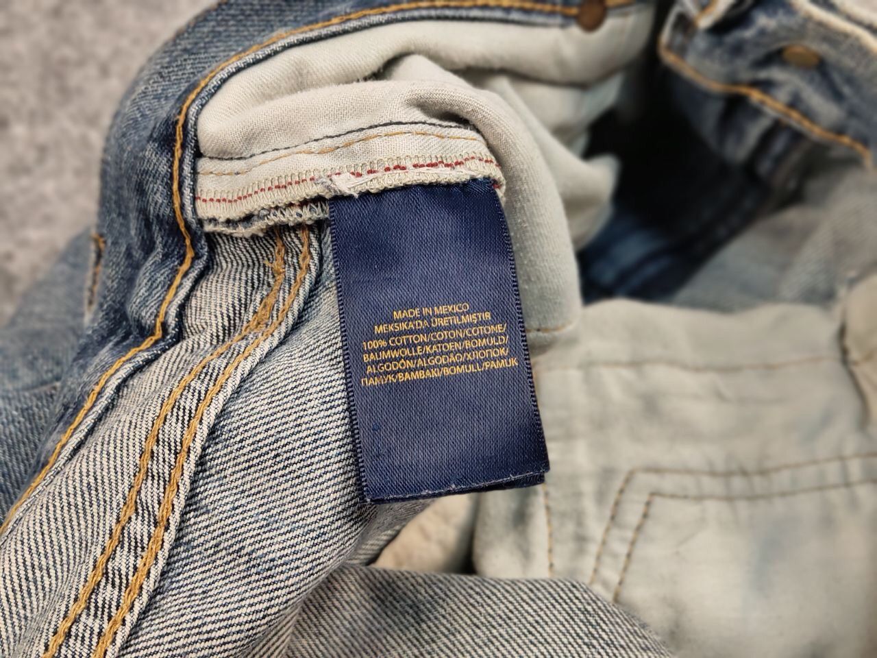 Polo Ralph Lauren Vintage 90s Polo Ralph Lauren Distressed Washed Denim Jeans Size US 32 / EU 48 - 22 Thumbnail