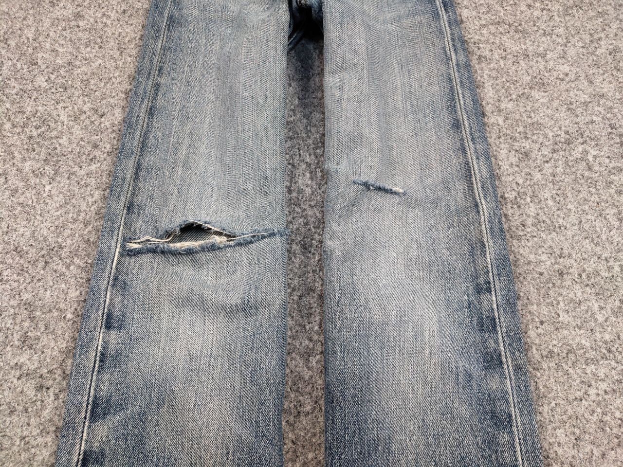 Polo Ralph Lauren Vintage 90s Polo Ralph Lauren Distressed Washed Denim Jeans Size US 32 / EU 48 - 10 Thumbnail