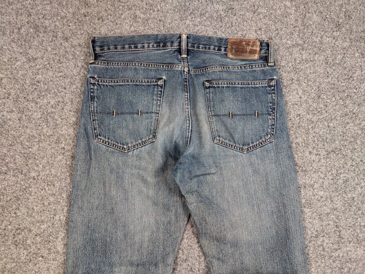 Polo Ralph Lauren Vintage 90s Polo Ralph Lauren Distressed Washed Denim Jeans Size US 32 / EU 48 - 17 Thumbnail
