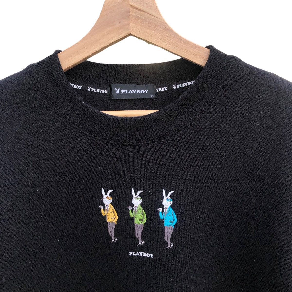 Playboy Playboy Centre Box Logo Crewneck Size US M / EU 48-50 / 2 - 5 Thumbnail