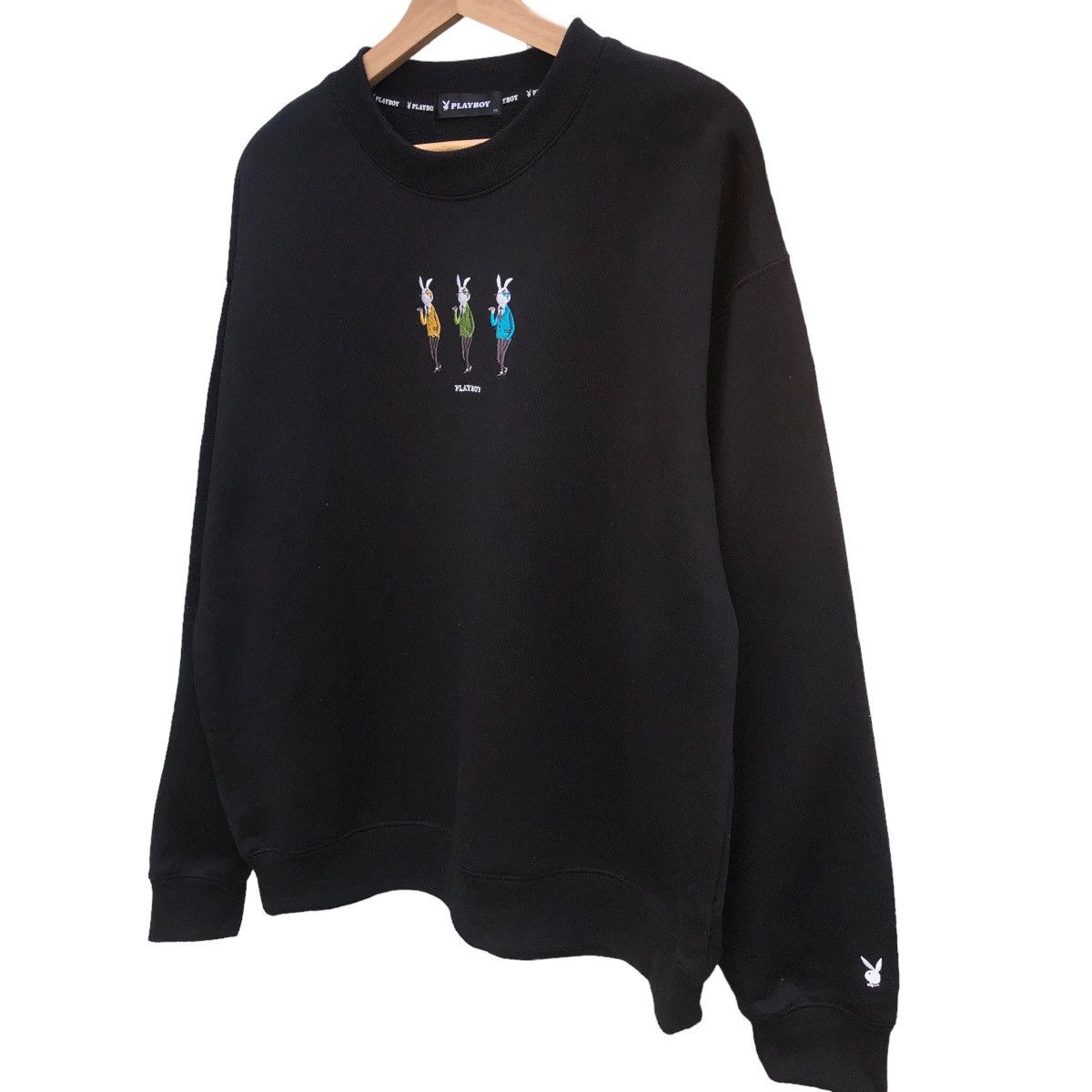 Playboy Playboy Centre Box Logo Crewneck Size US M / EU 48-50 / 2 - 2 Thumbnail