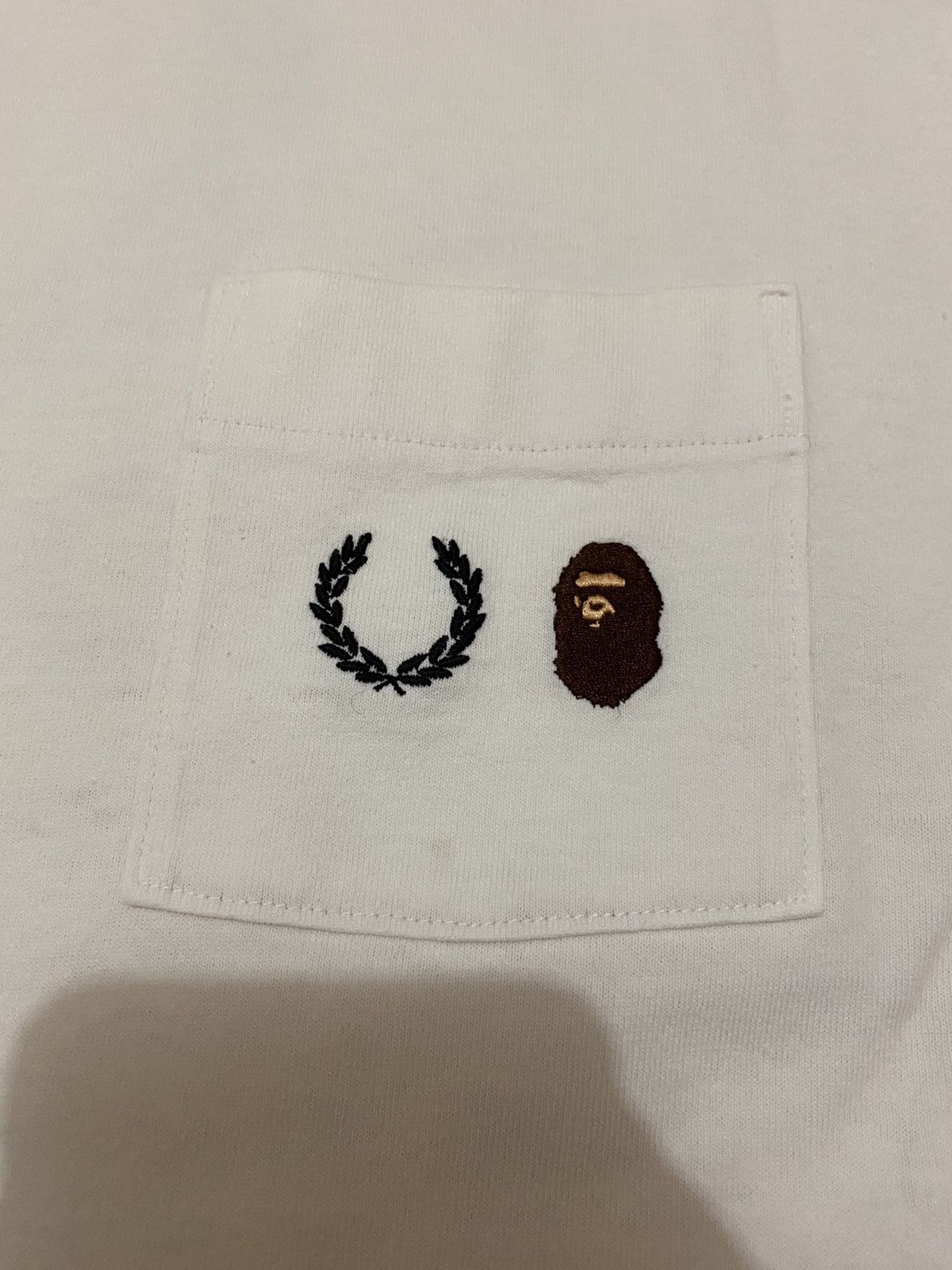 Bape x Fred Perry tee