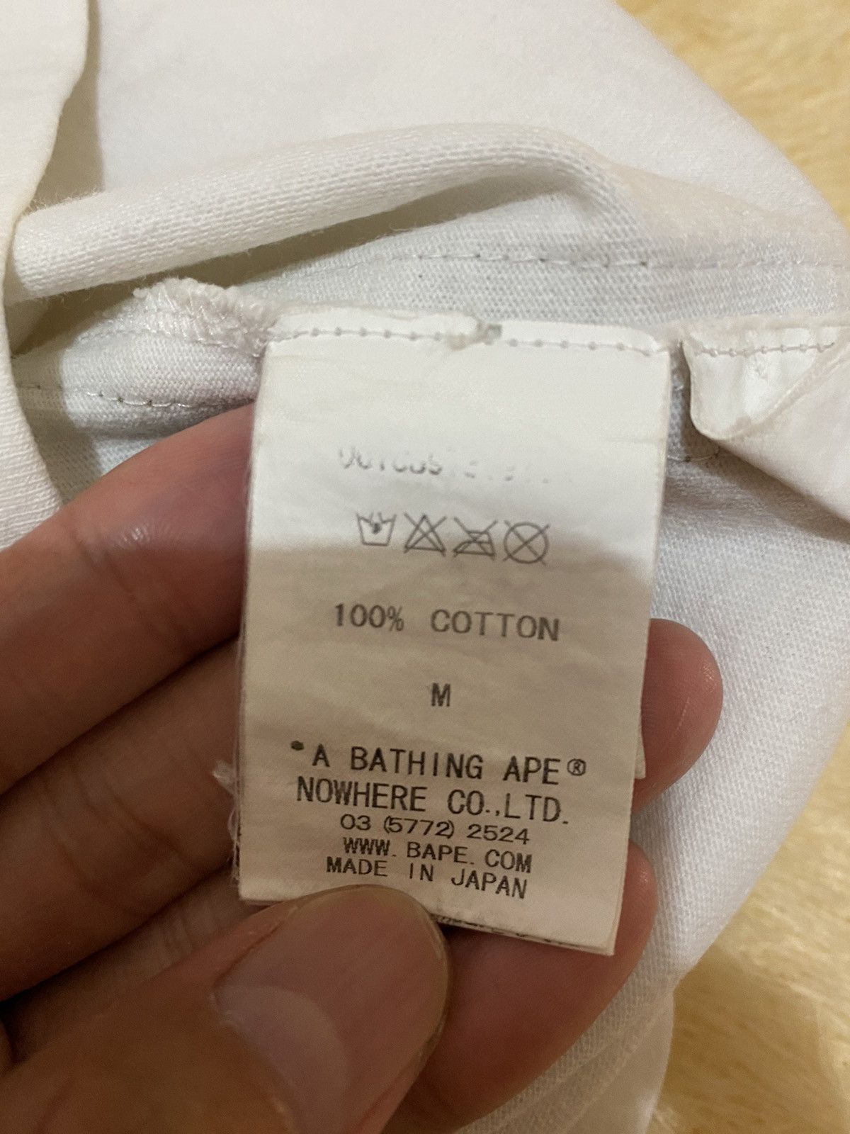 Bape x Fred Perry tee