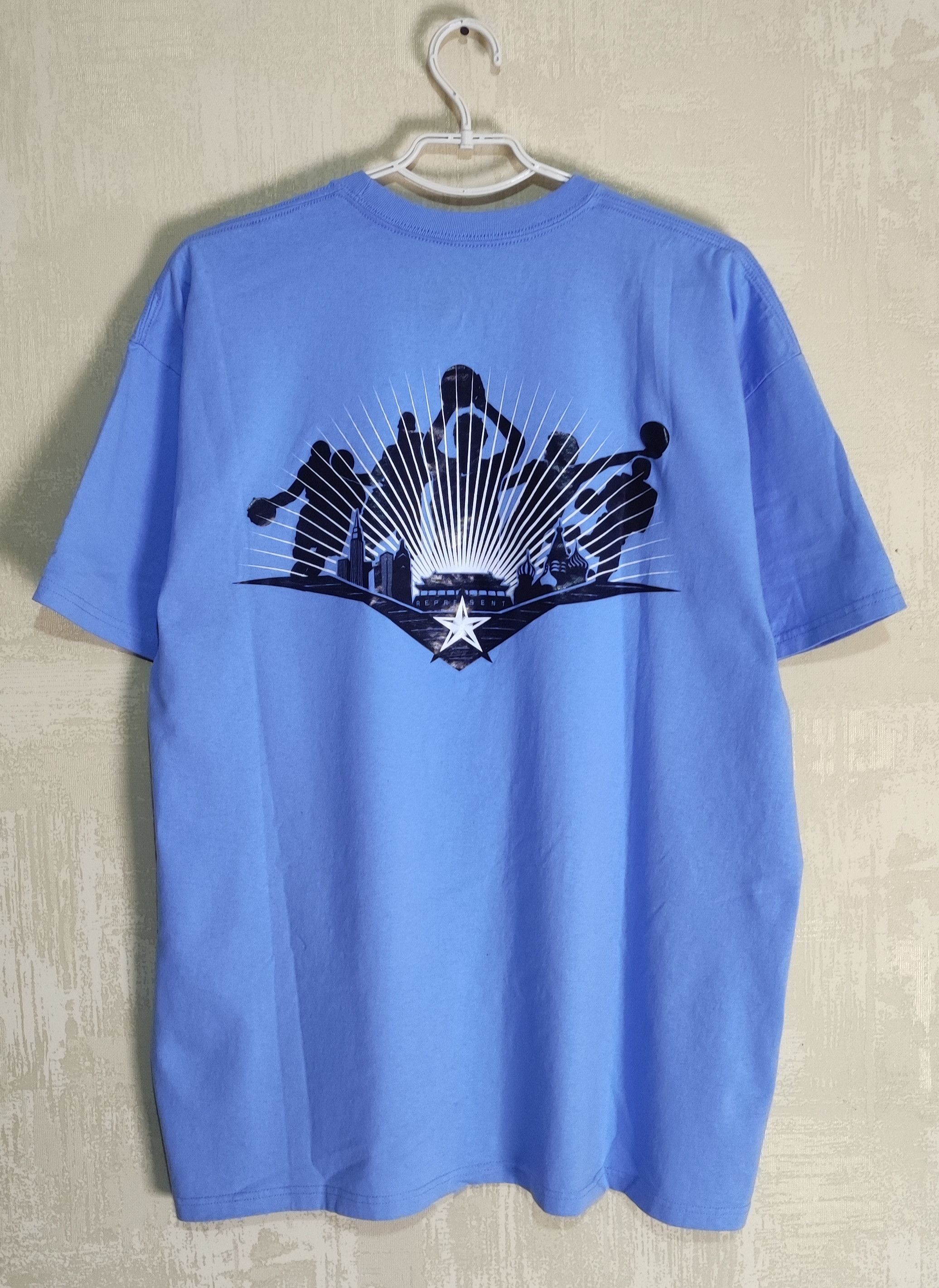Nike × Vintage Vintage Nike Basketball T-shirt Center Logo Size US XXL / EU 58 / 5 - 4 Thumbnail