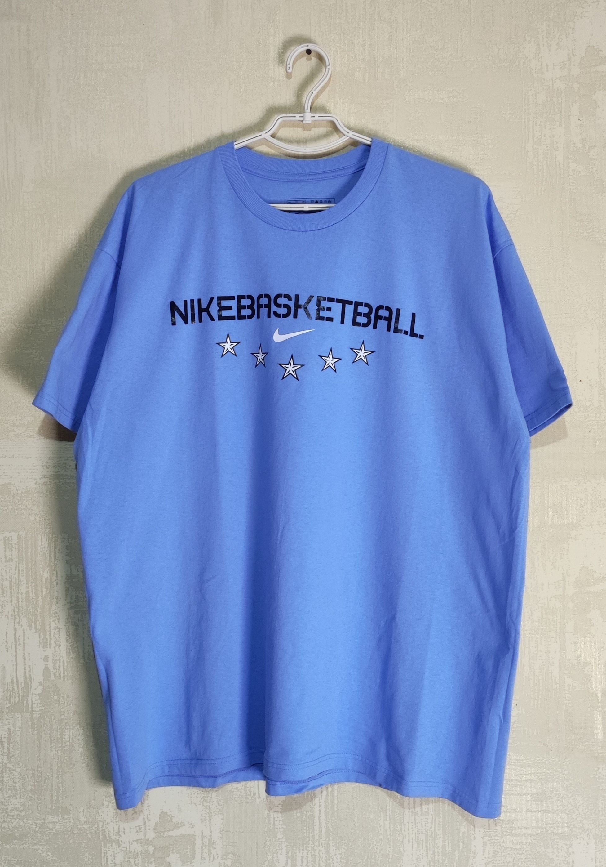 Nike × Vintage Vintage Nike Basketball T-shirt Center Logo Size US XXL / EU 58 / 5 - 1 Thumbnail