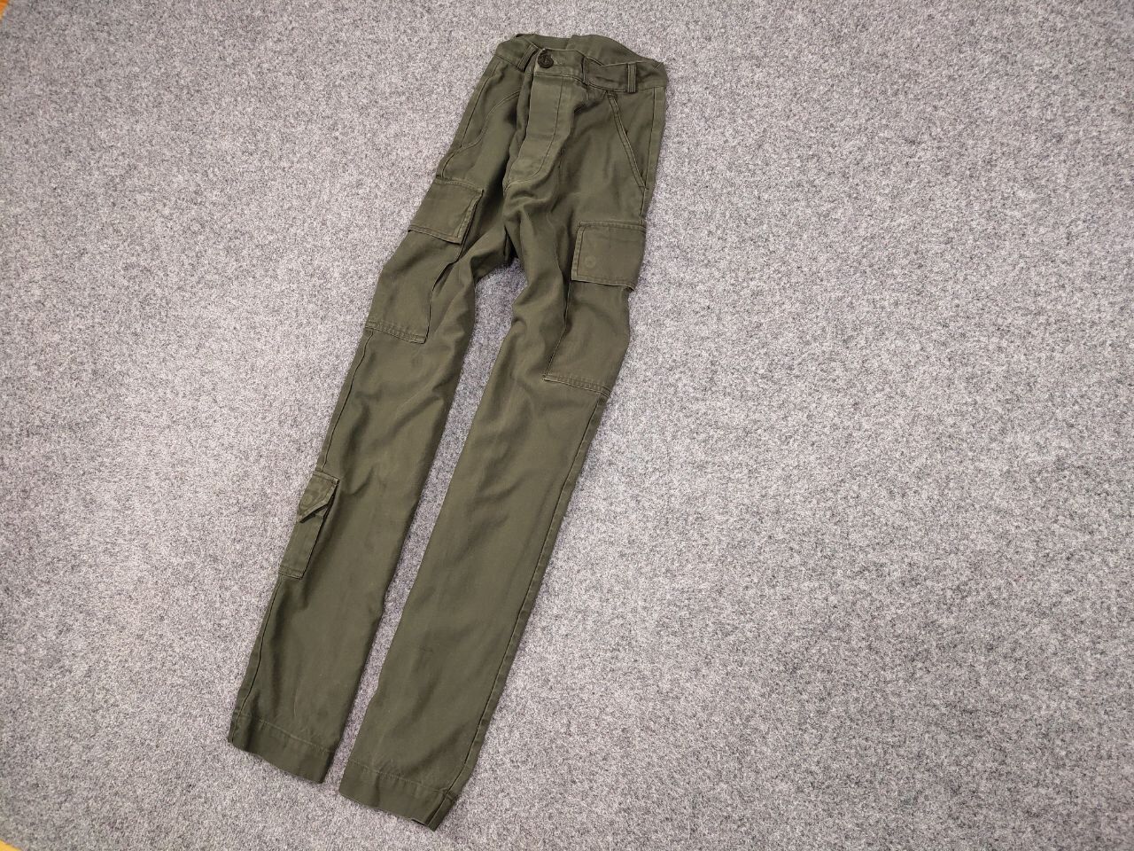 Japanese Brand Vintage 80’s Kl Seyntex Netherlands Army Green Cargo Pants Size US 30 / EU 46 - 3 Thumbnail
