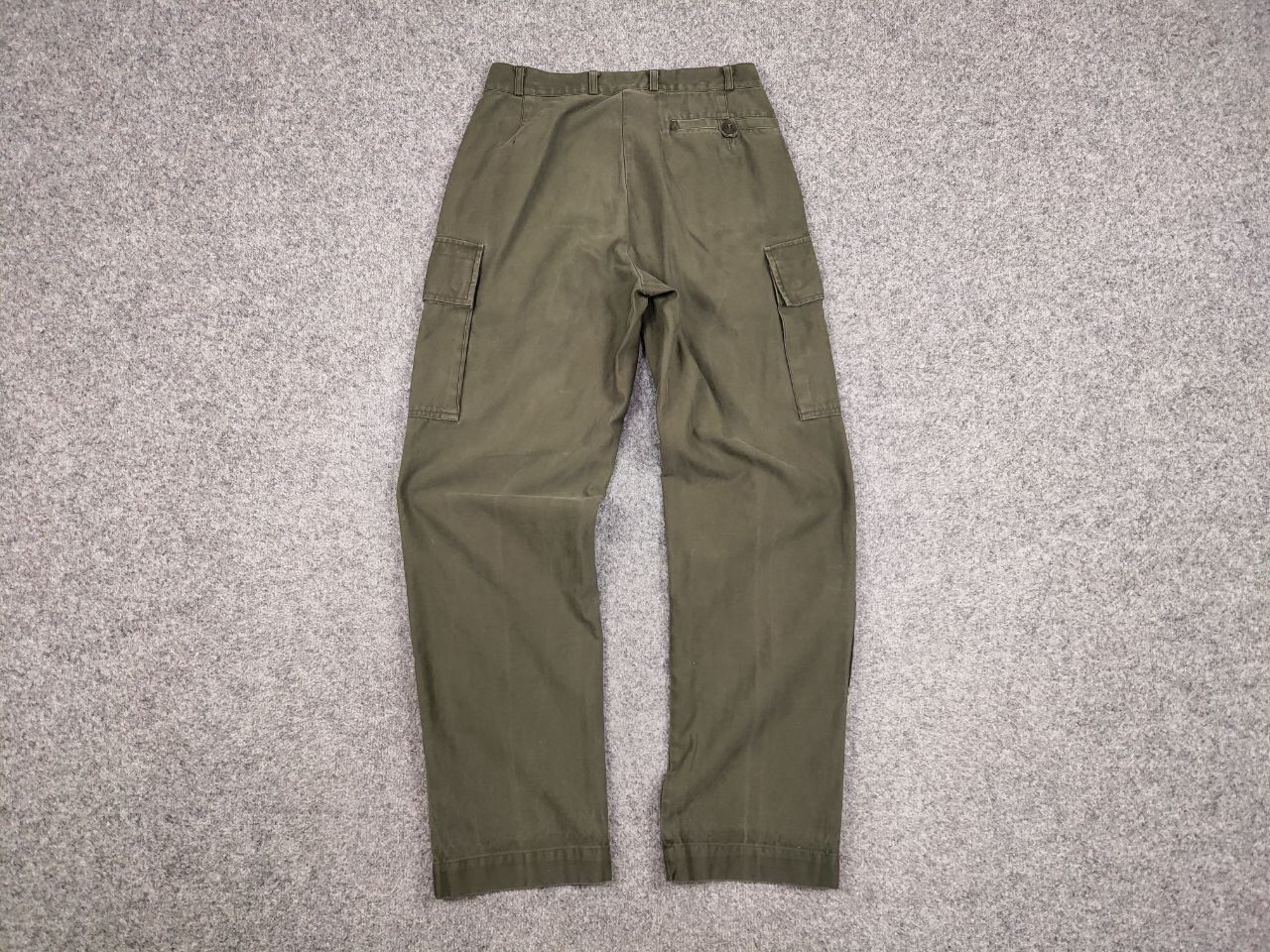 Japanese Brand Vintage 80’s Kl Seyntex Netherlands Army Green Cargo Pants Size US 30 / EU 46 - 13 Thumbnail