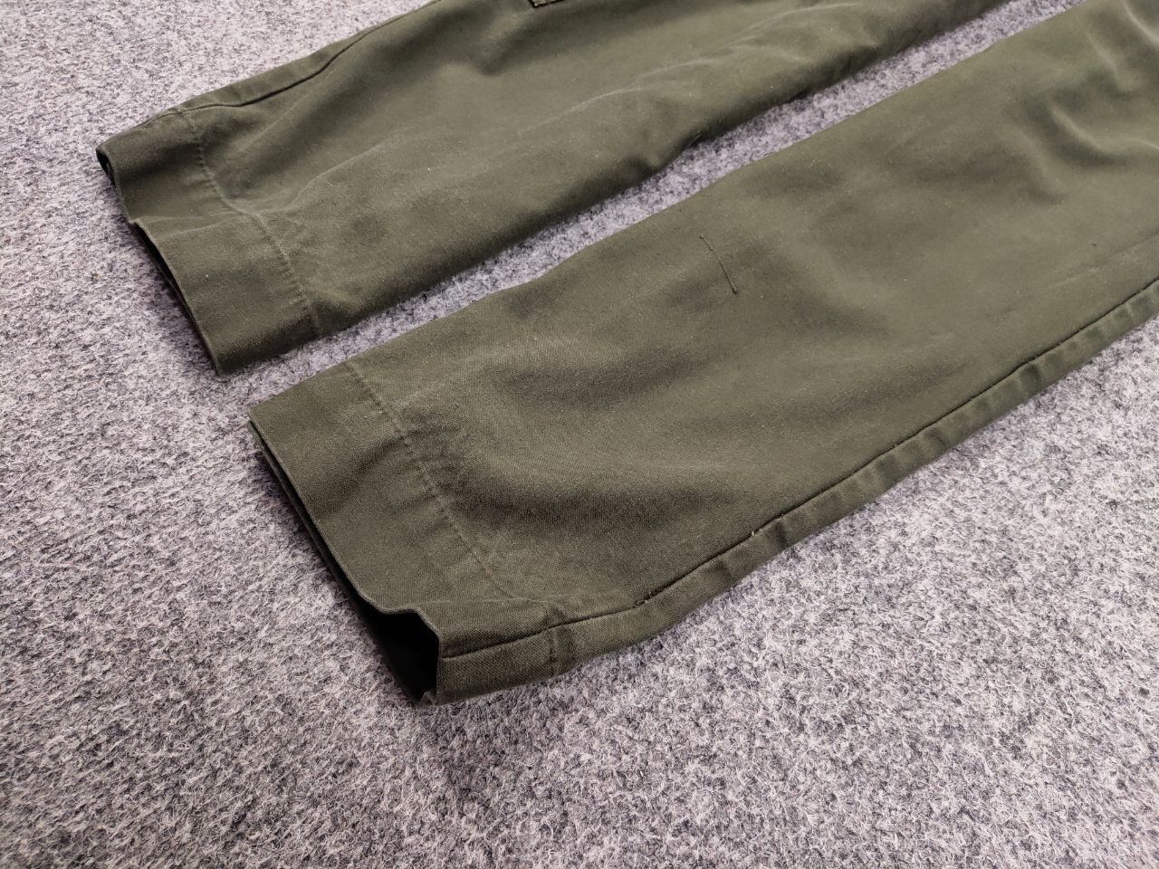 Japanese Brand Vintage 80’s Kl Seyntex Netherlands Army Green Cargo Pants Size US 30 / EU 46 - 6 Thumbnail