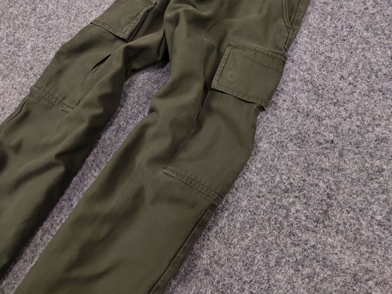 Japanese Brand Vintage 80’s Kl Seyntex Netherlands Army Green Cargo Pants Size US 30 / EU 46 - 5 Thumbnail
