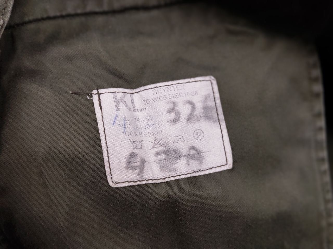 Japanese Brand Vintage 80’s Kl Seyntex Netherlands Army Green Cargo Pants Size US 30 / EU 46 - 17 Thumbnail