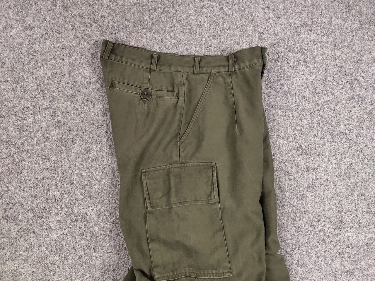 Japanese Brand Vintage 80’s Kl Seyntex Netherlands Army Green Cargo Pants Size US 30 / EU 46 - 16 Thumbnail