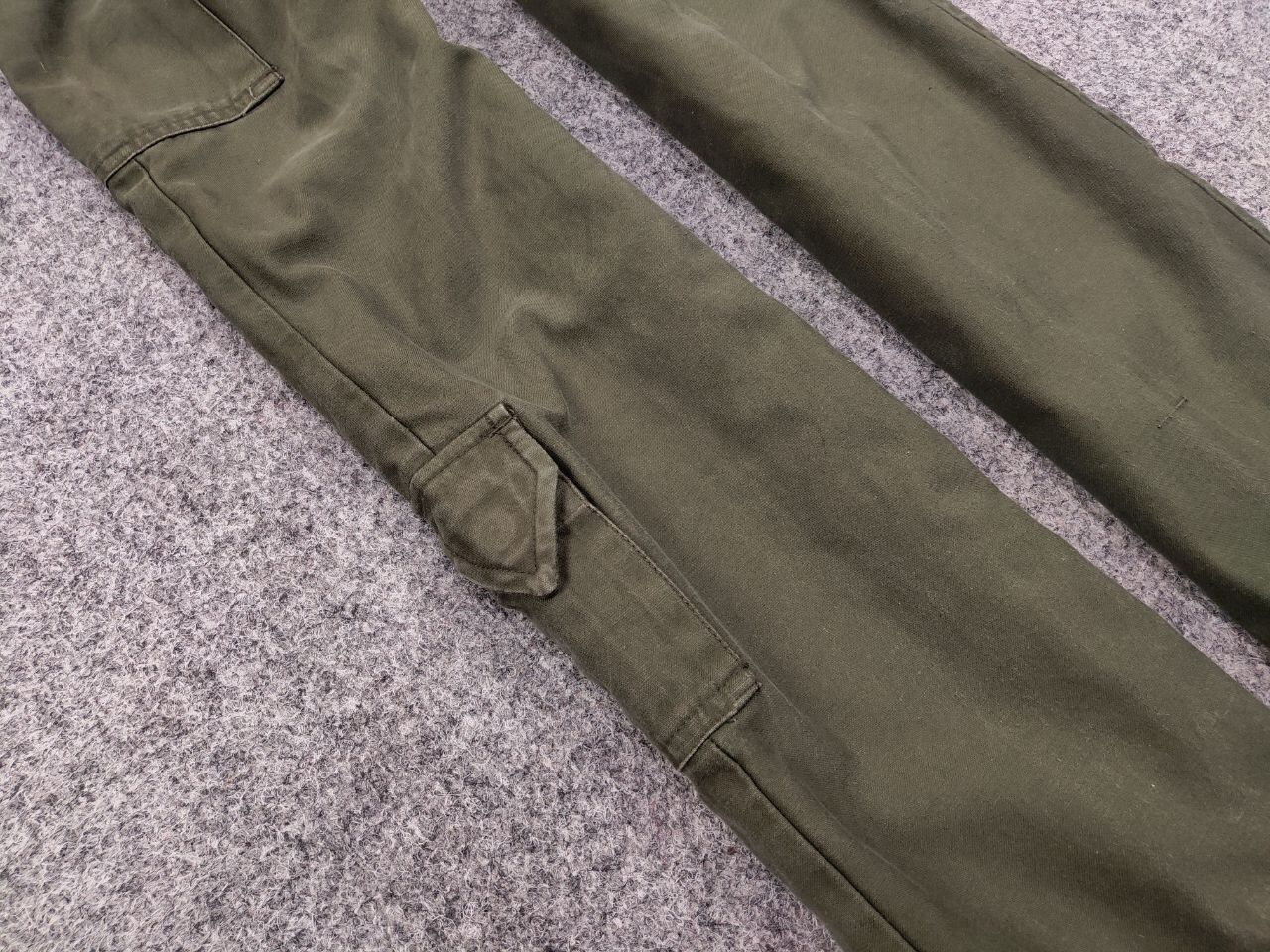 Japanese Brand Vintage 80’s Kl Seyntex Netherlands Army Green Cargo Pants Size US 30 / EU 46 - 8 Thumbnail