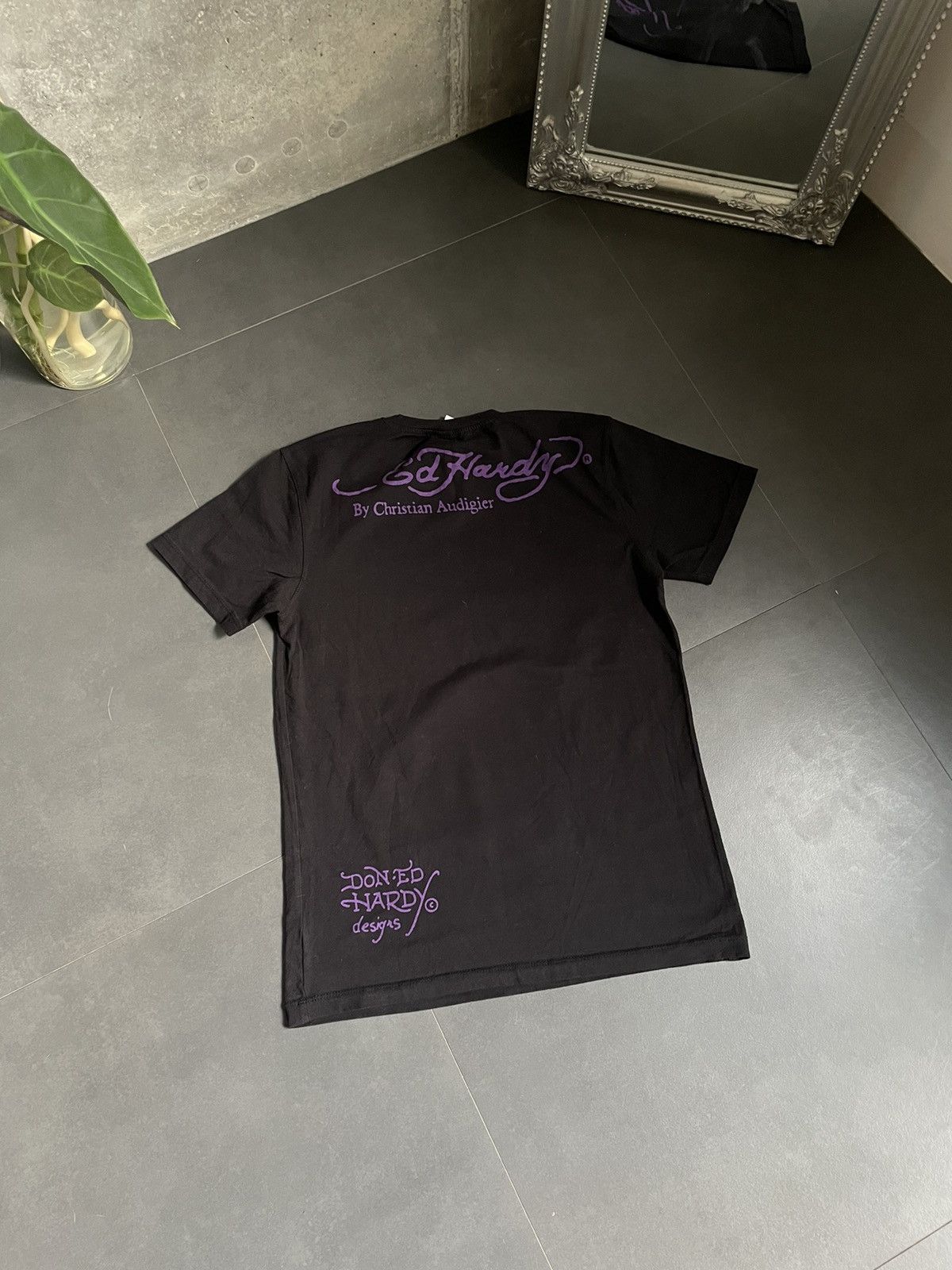 Christian Audigier × Ed Hardy Vintage Y2k Don Ed Hardy Los Angeles Tee humor tiger Size US M / EU 48-50 / 2 - 2 Thumbnail