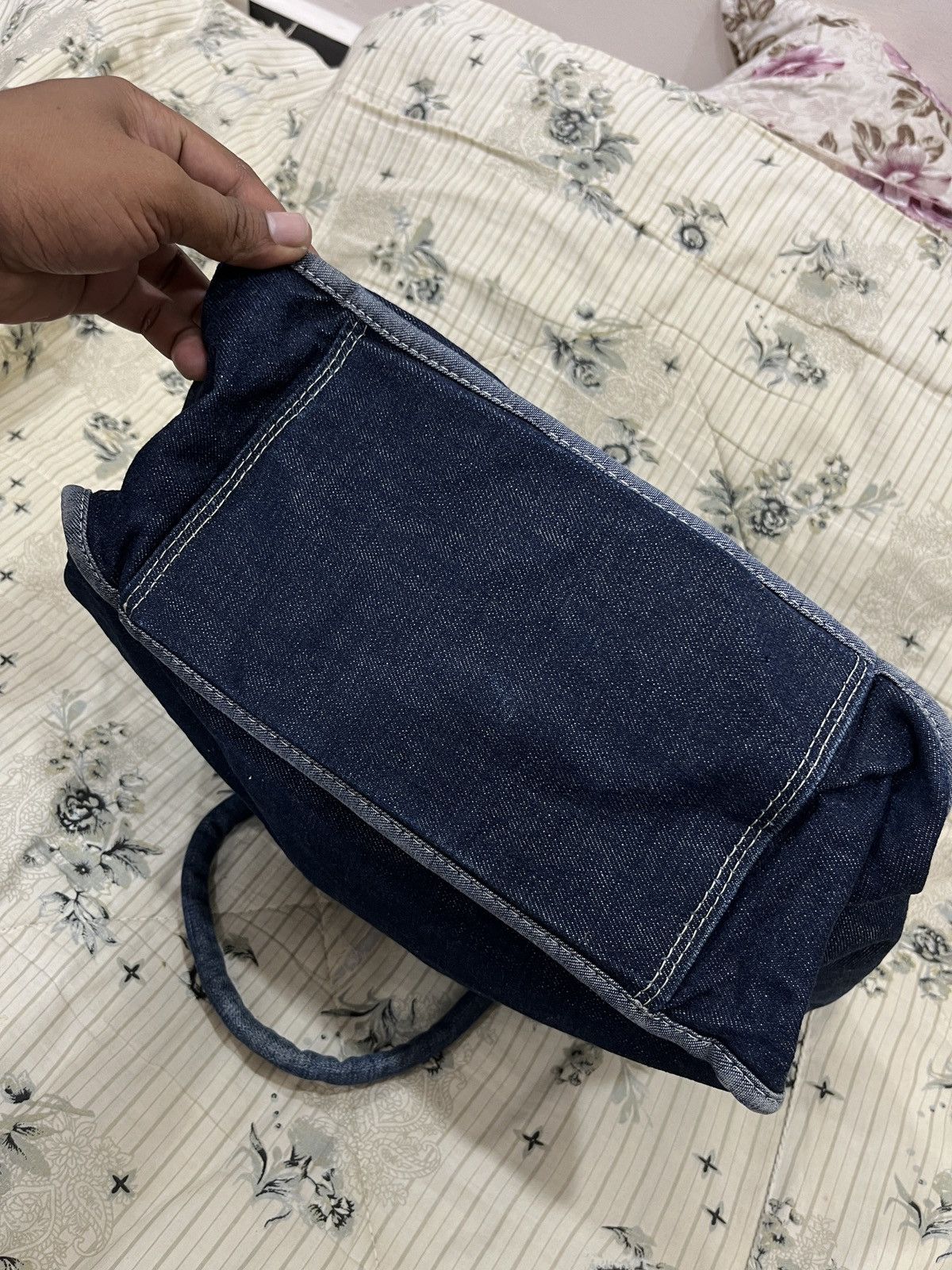 Yohji Yamamoto YSACCS DENIM BAG Size ONE SIZE - 9 Thumbnail