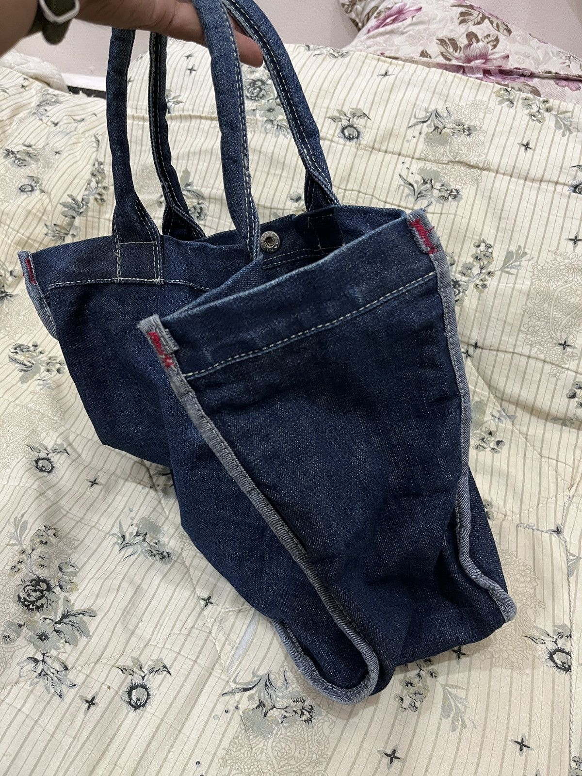 Yohji Yamamoto YSACCS DENIM BAG Size ONE SIZE - 3 Thumbnail