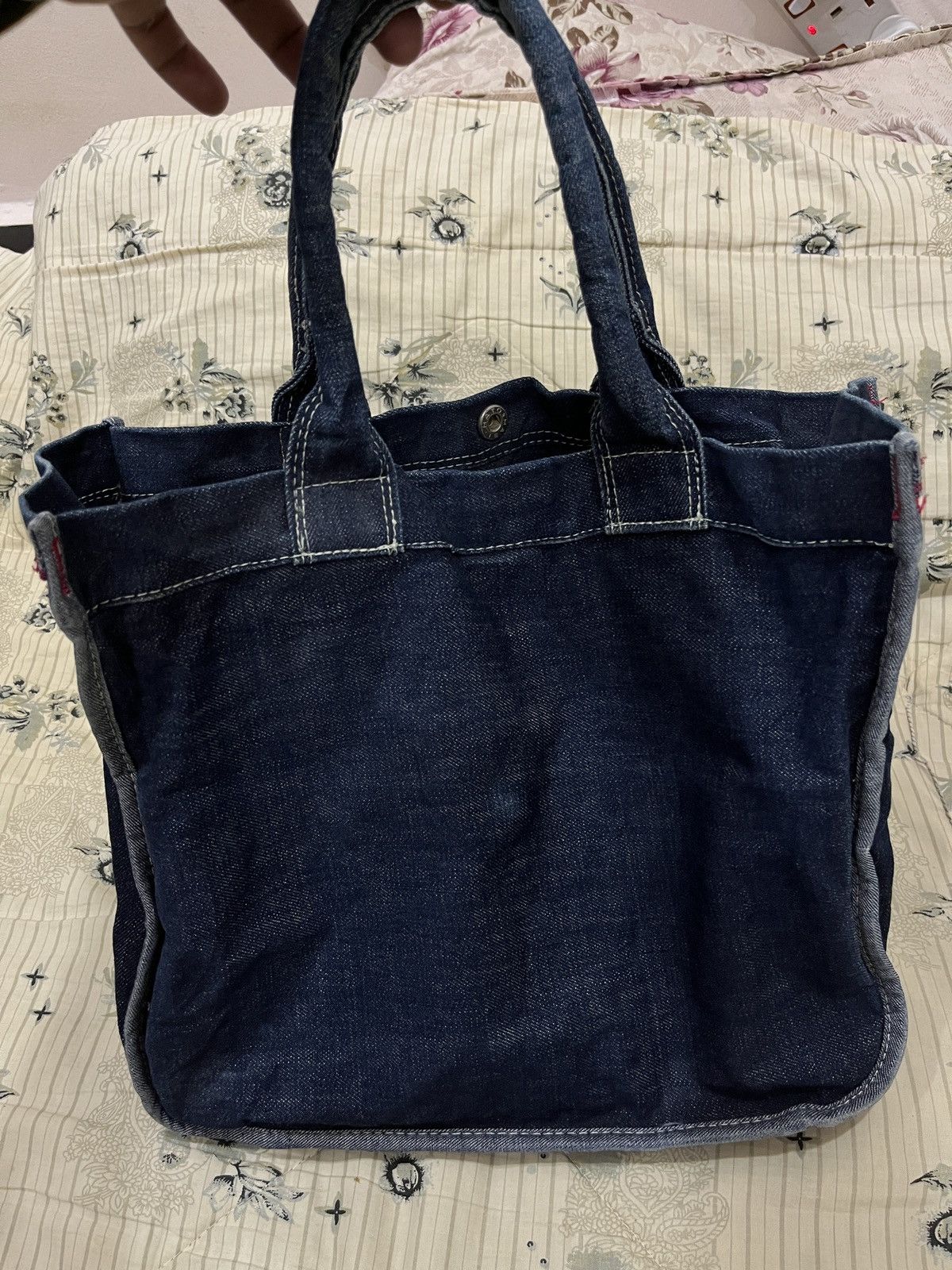 Yohji Yamamoto YSACCS DENIM BAG Size ONE SIZE - 4 Thumbnail