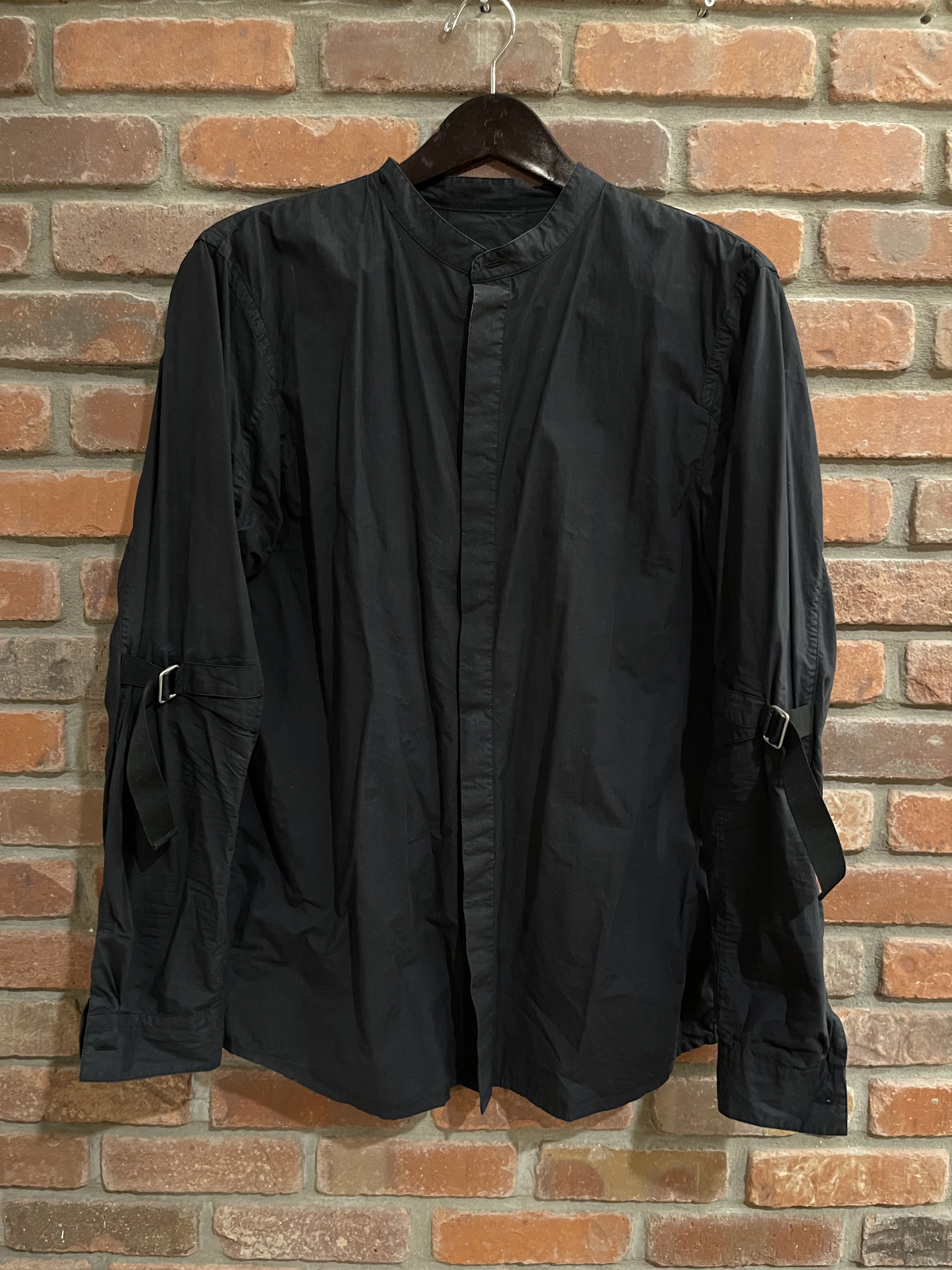 Arm Buckle Button Down Shirt