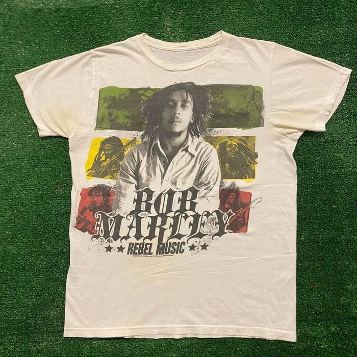 Bob Marley Bob Marley Rebel Music Vintage Reggae Band T-Shirt | Grailed