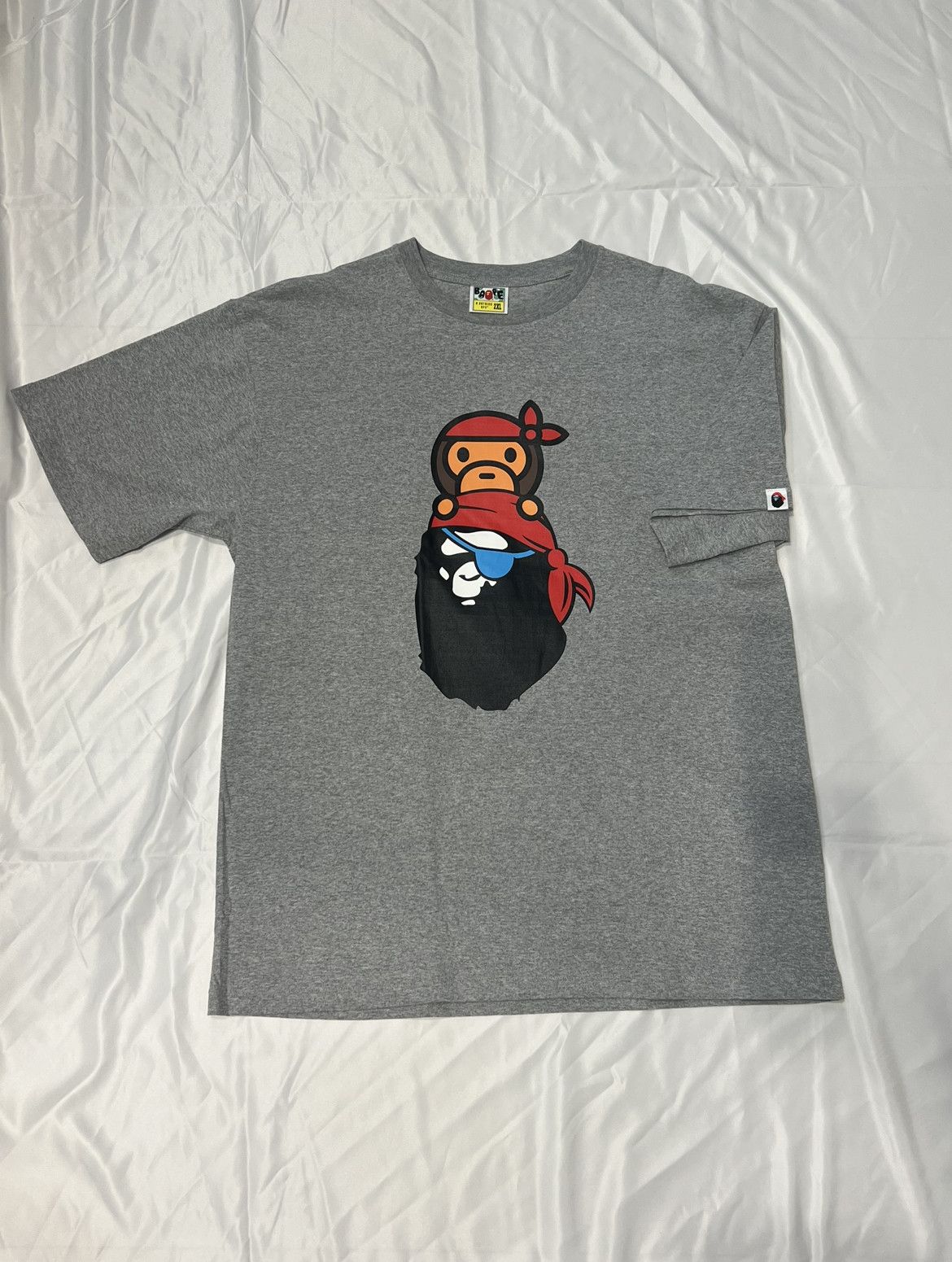 BAPE Pirate Milo On Ape Head Tee